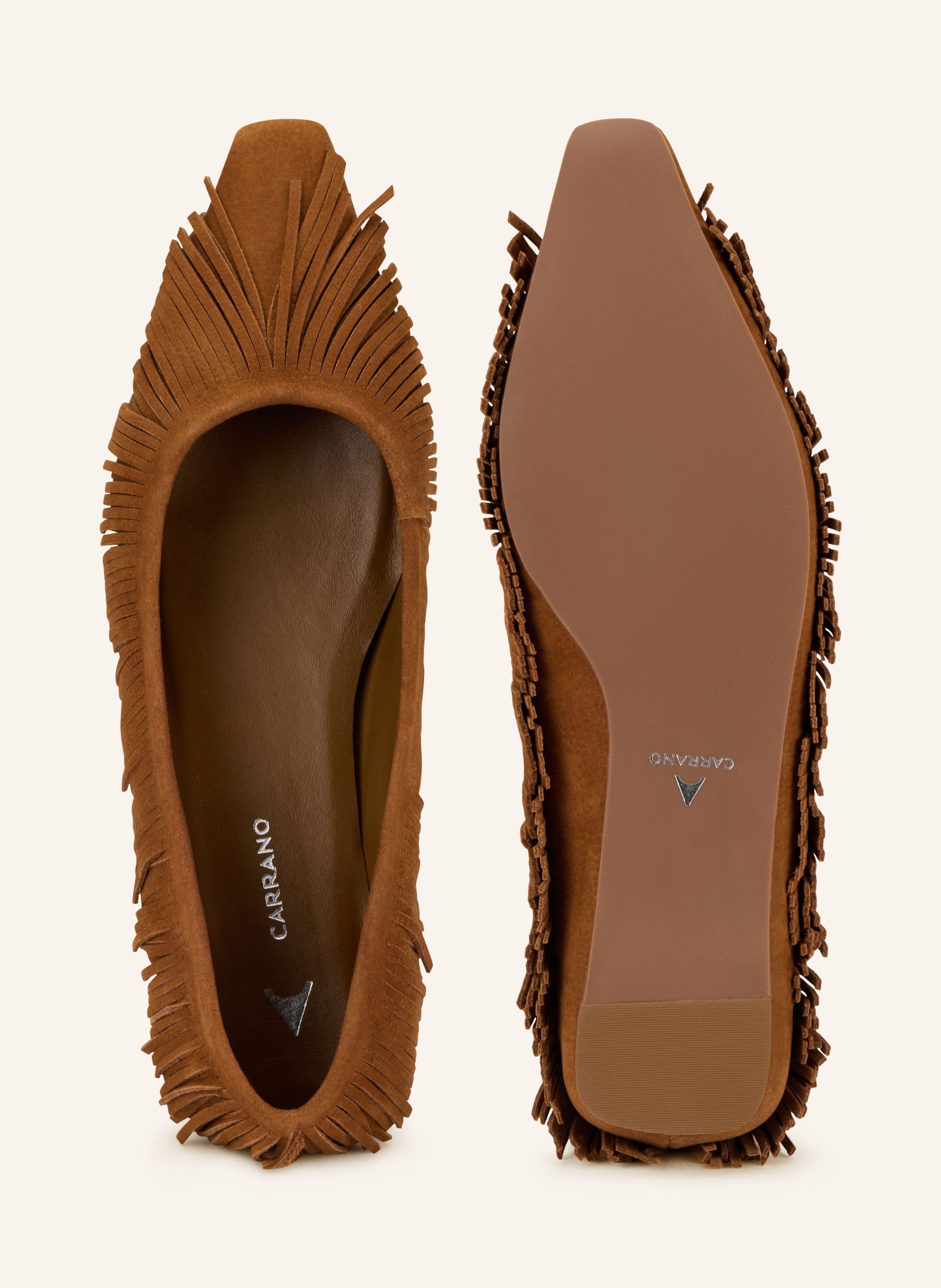 Thumbnail - Carrano Ballerinas braun