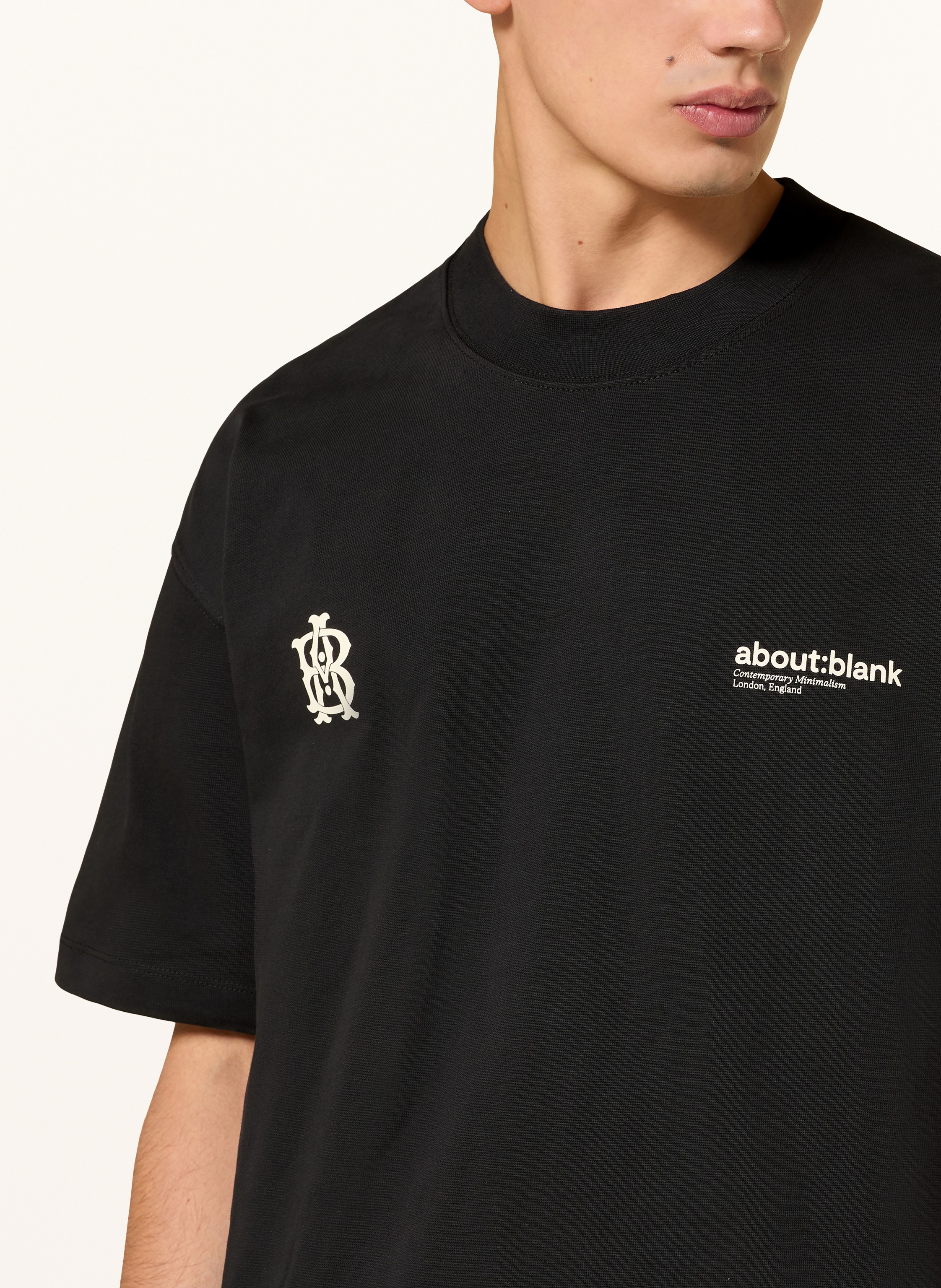 Thumbnail - About:Blank T-Shirt schwarz