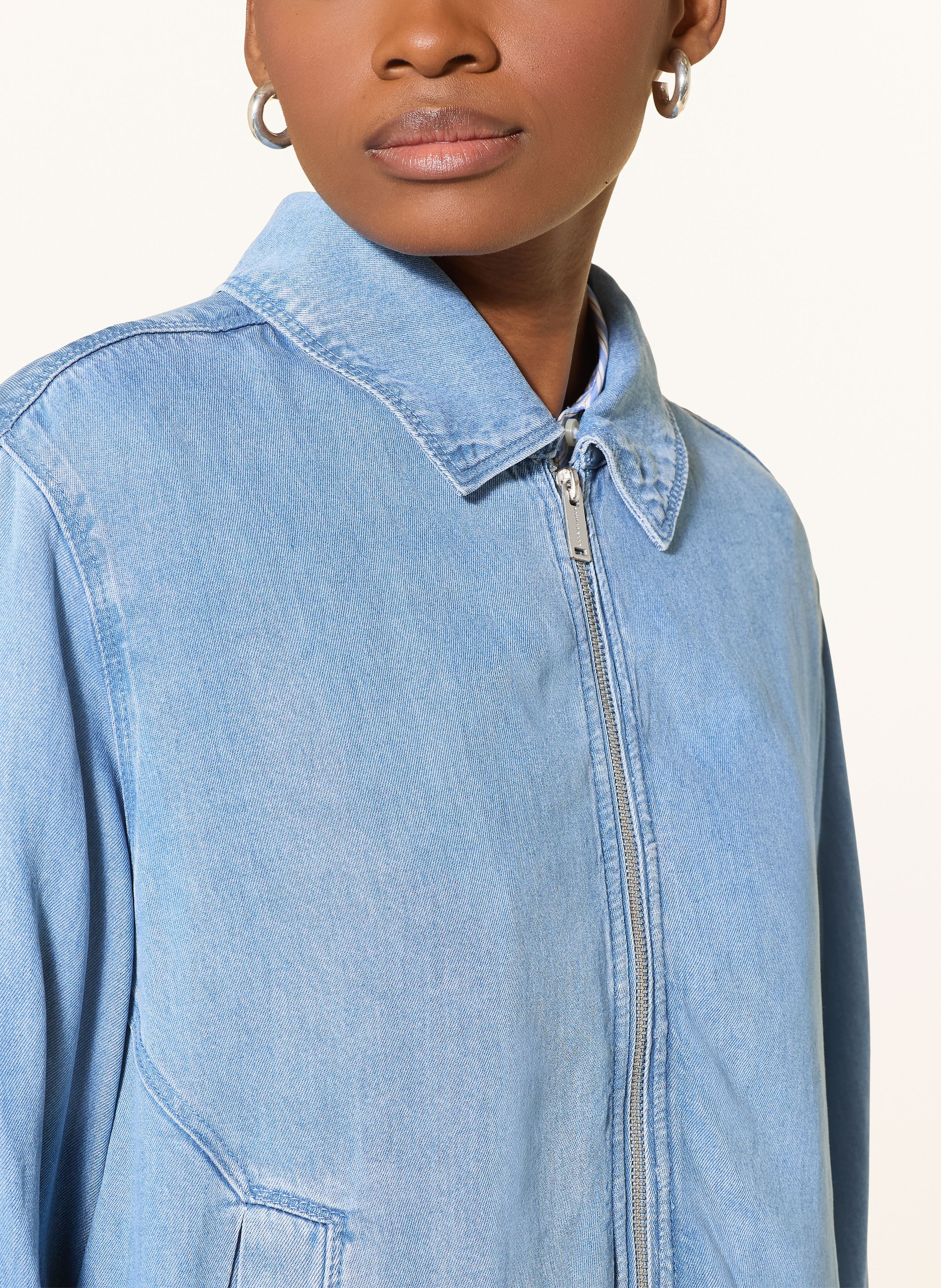 Thumbnail - Rino & Pelle Jacke Myla In Jeansoptik blau