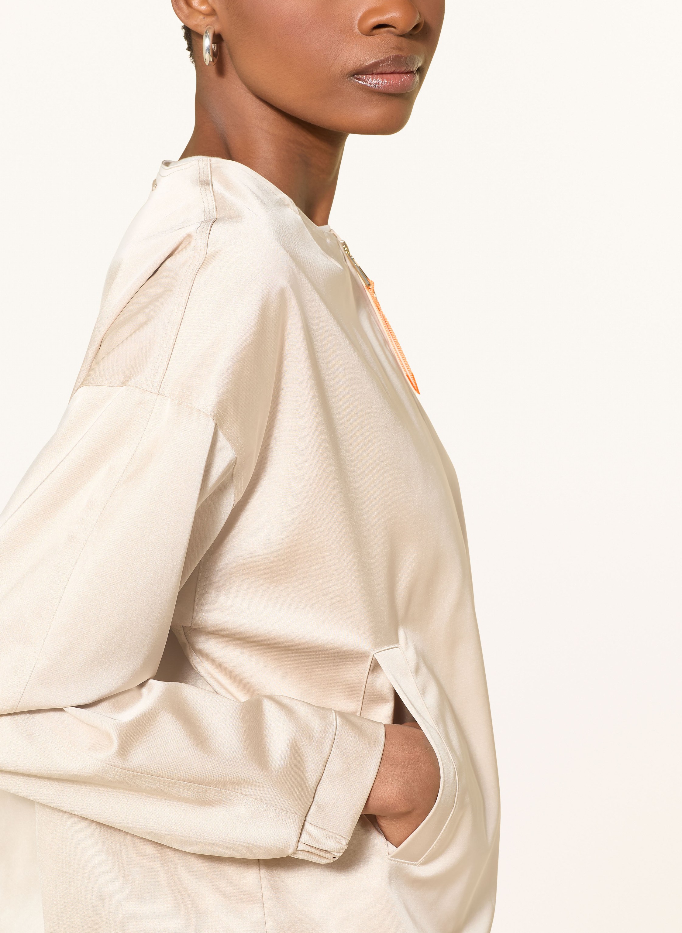 Thumbnail - Rino & Pelle Satinblouson Siem beige