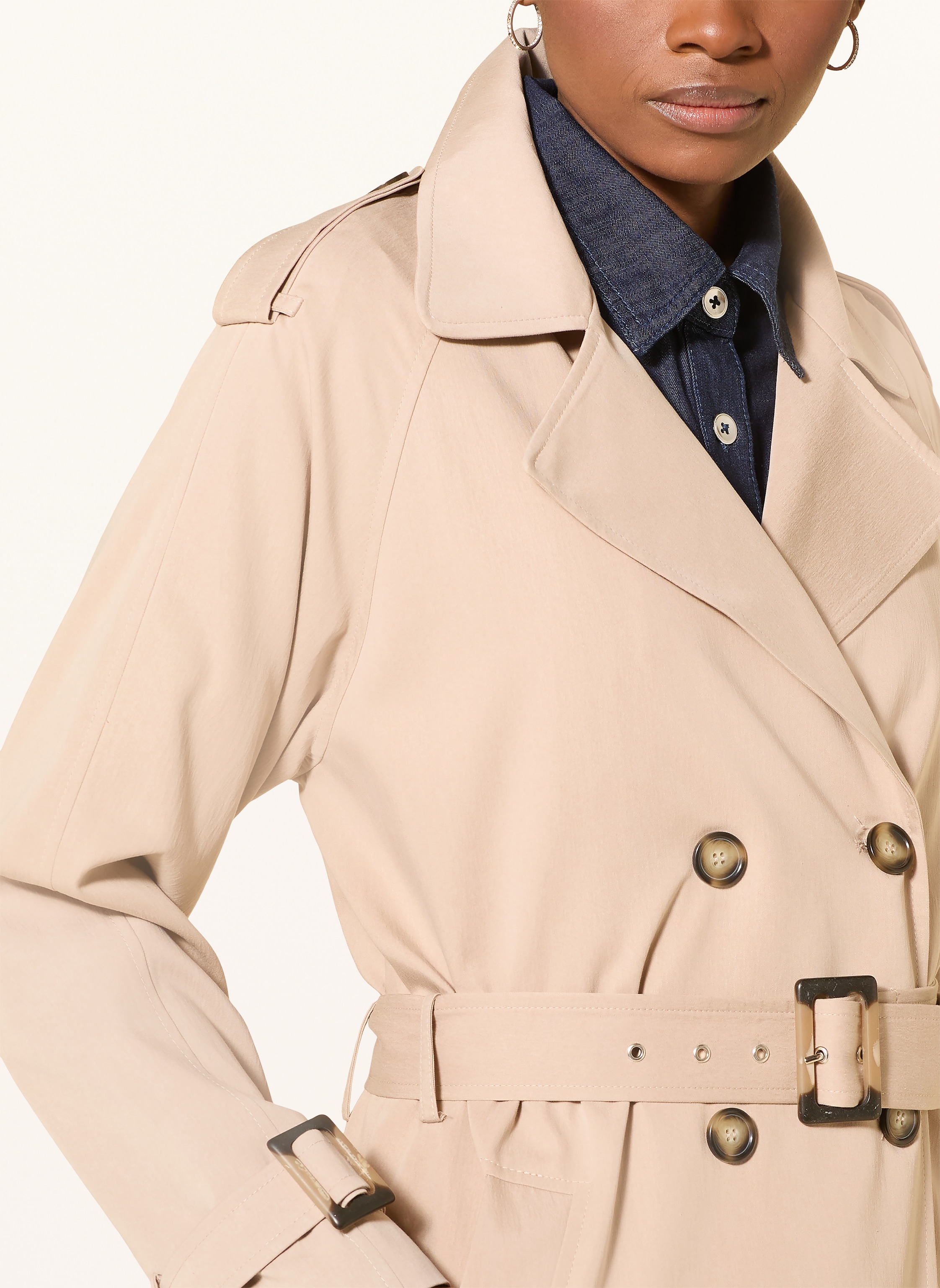 Thumbnail - More & More Trenchcoat beige