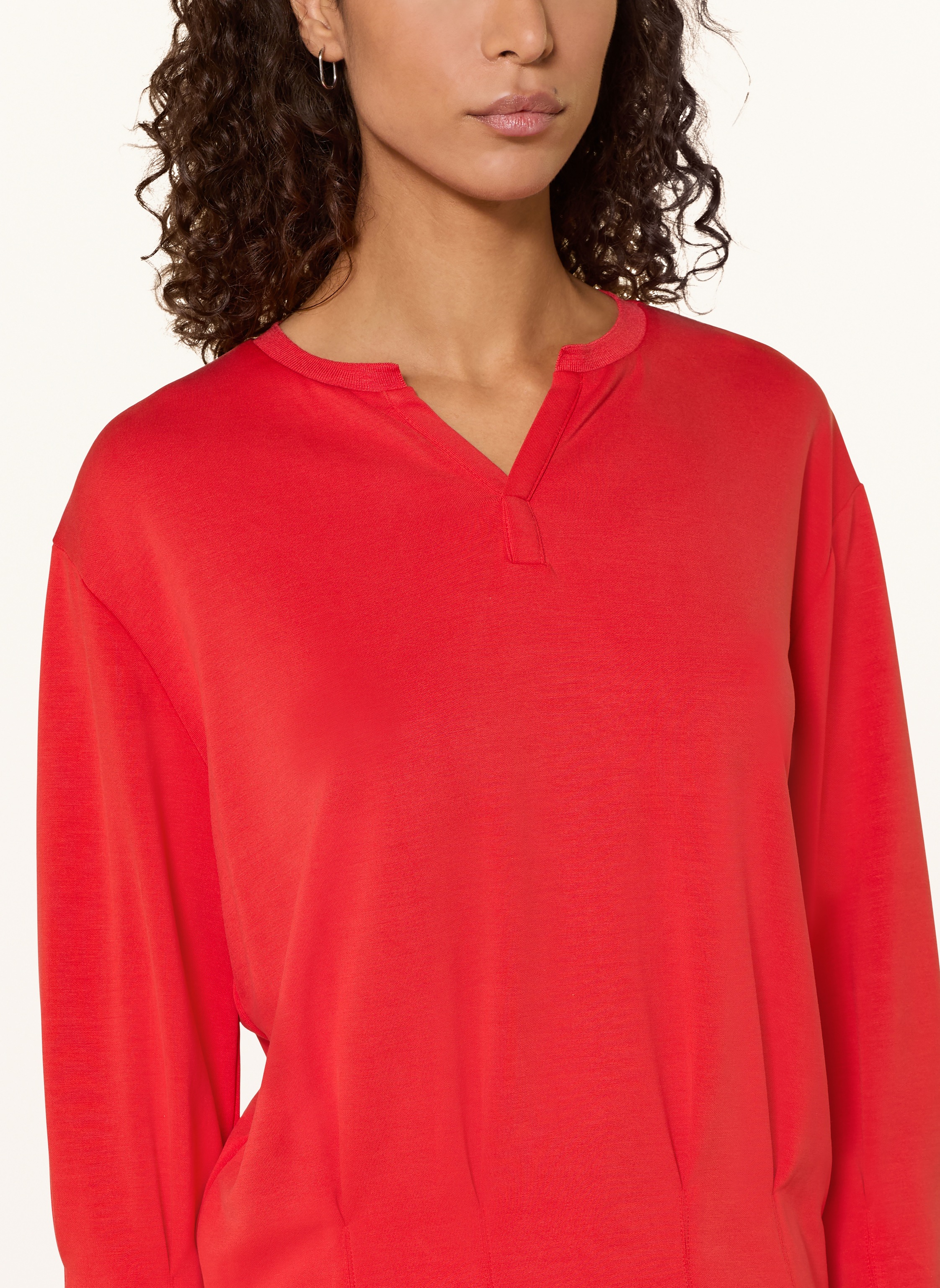 Thumbnail - More & More Sweatshirt Mit 3/4-Arm rot