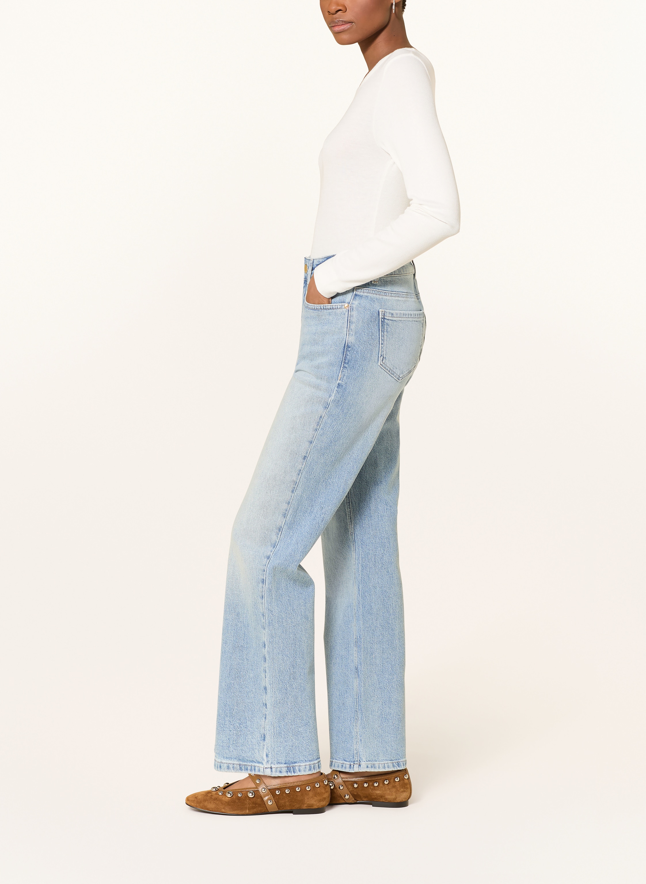 Thumbnail - More & More Straight Jeans blau