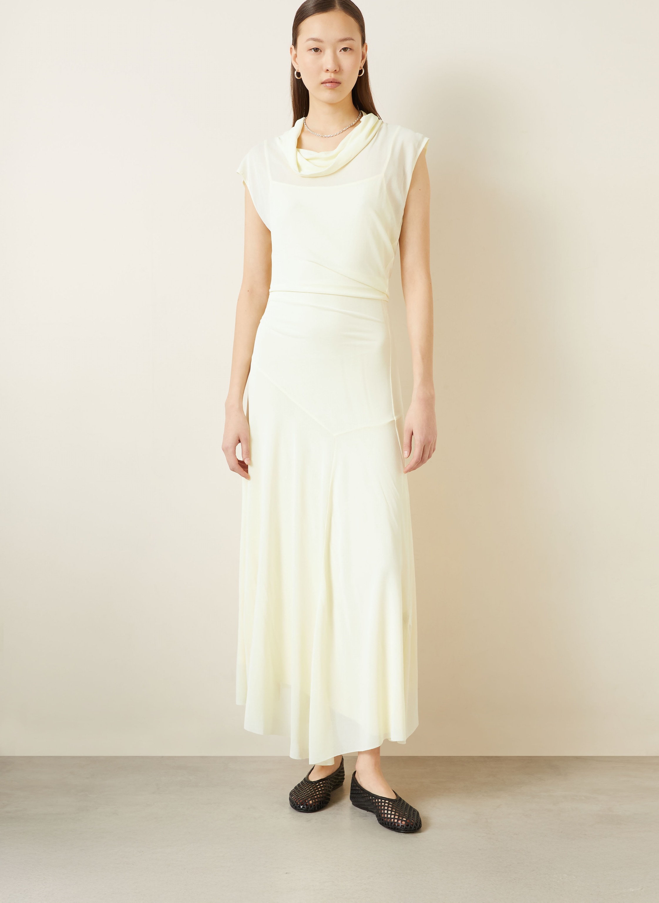 Thumbnail - Proenza Schouler Kleid Tamara gelb