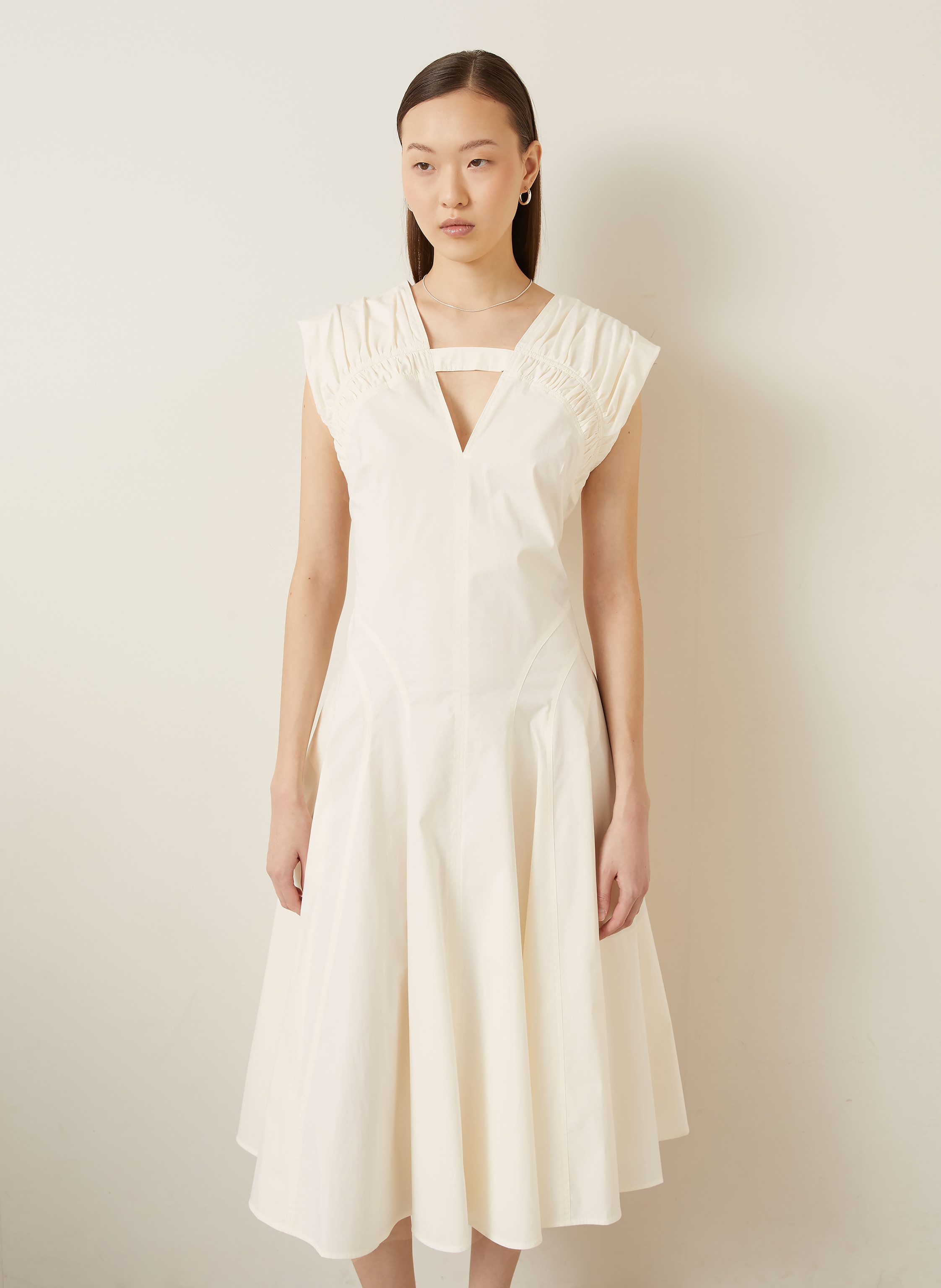 Thumbnail - Proenza Schouler Kleid Manoela weiss