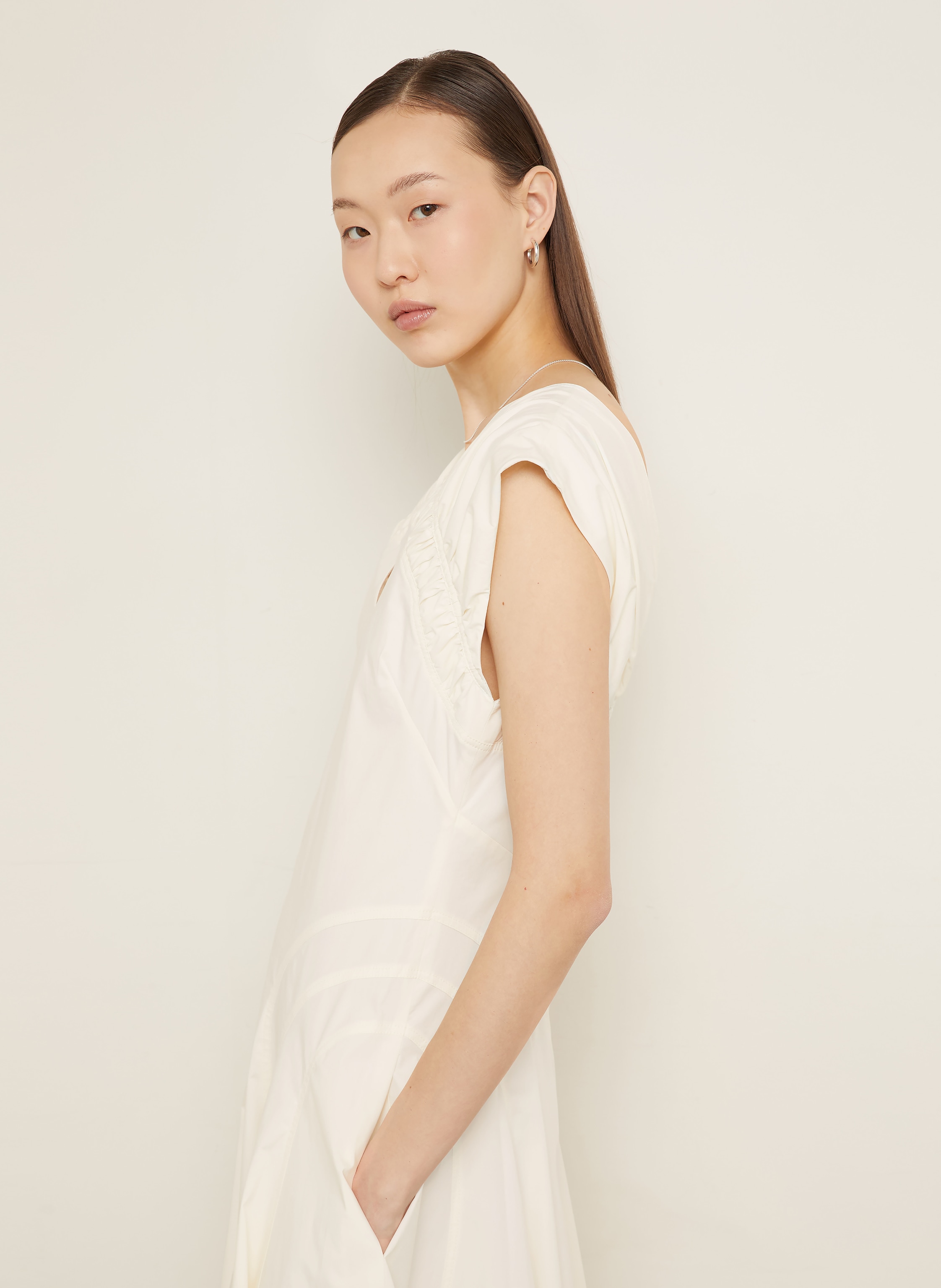 Thumbnail - Proenza Schouler Kleid Manoela weiss