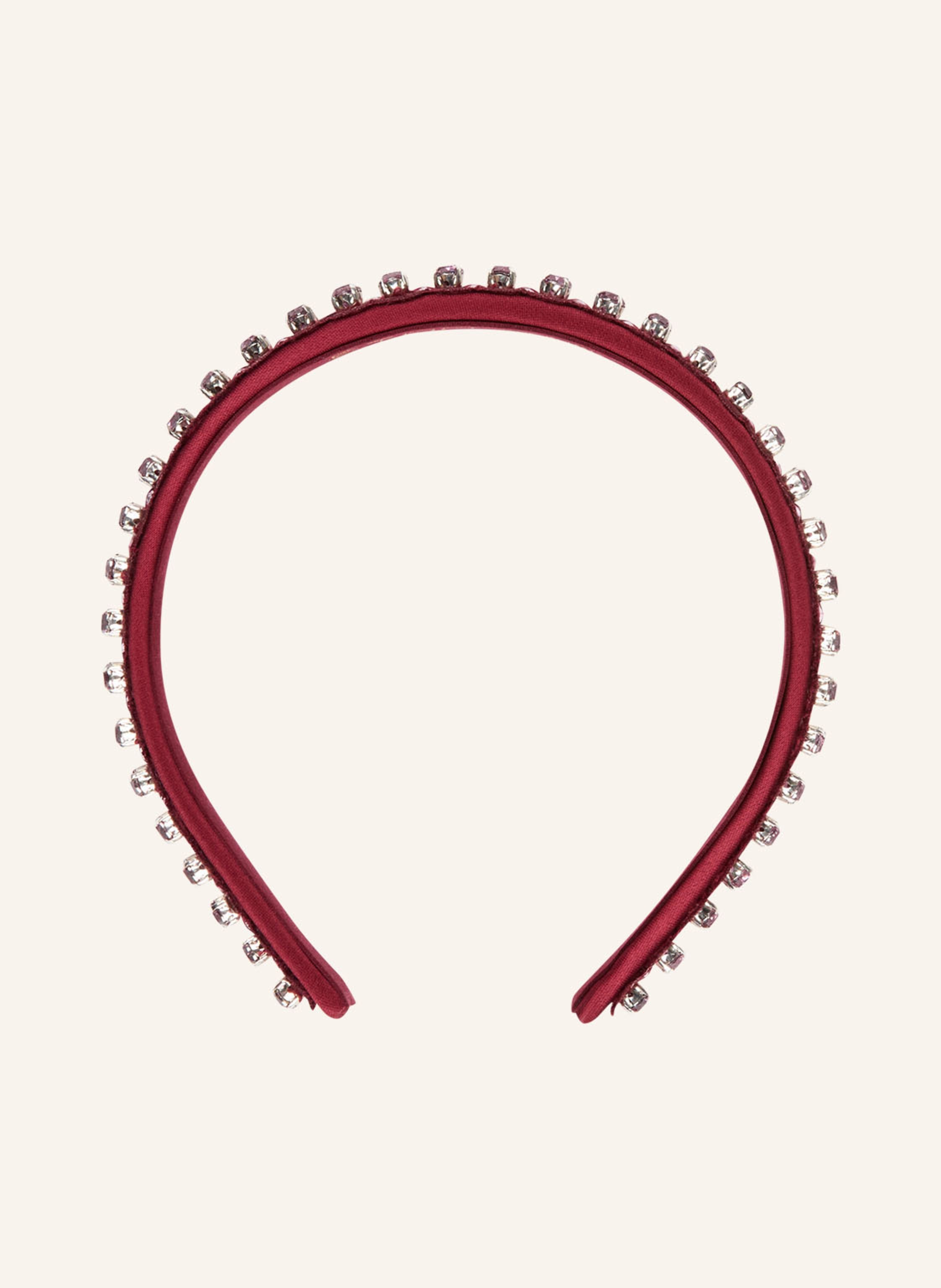 Etro Etro Haarreif Mit Schmucksteinen rot in DUNKELROT