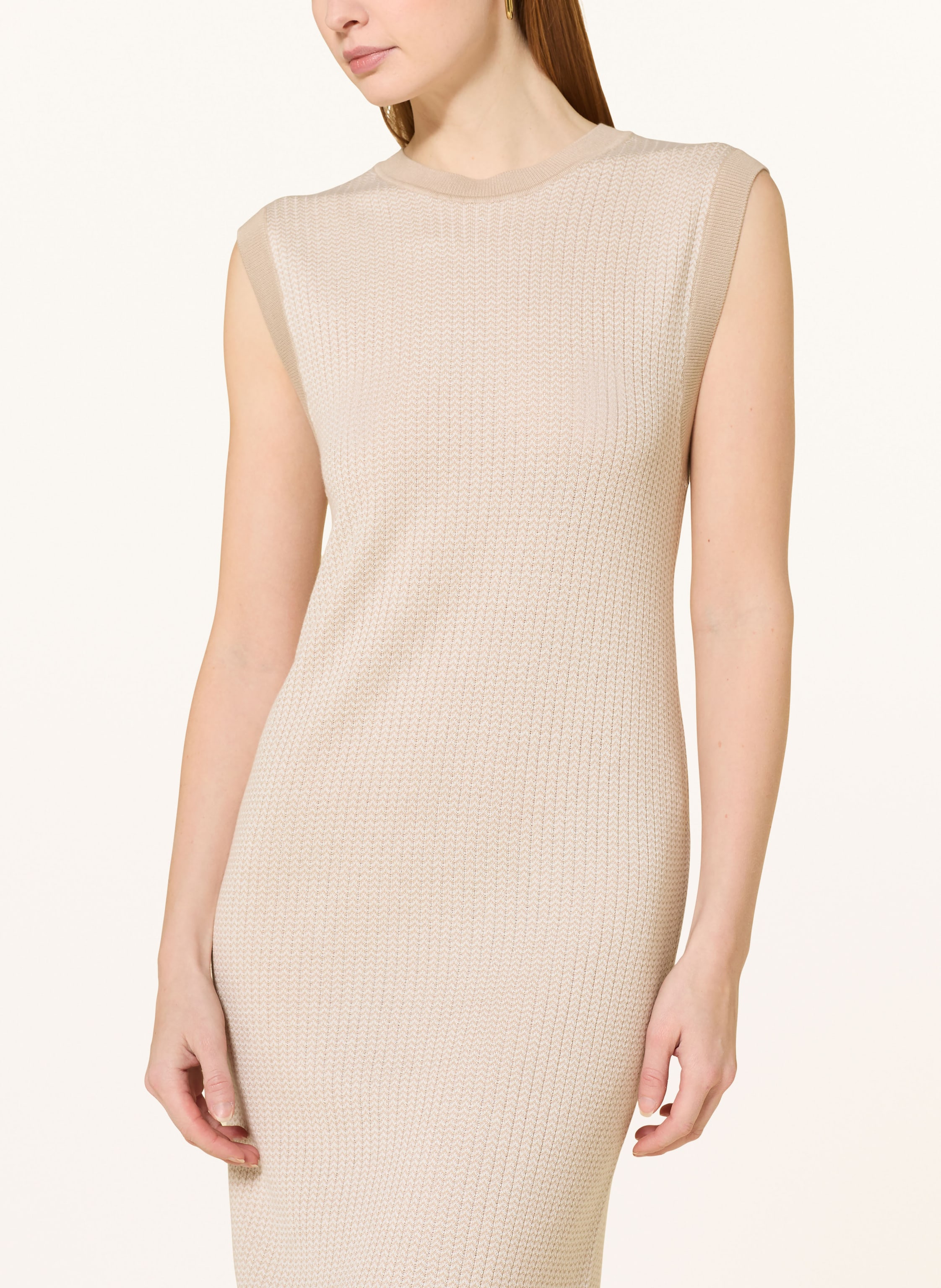 Thumbnail - Selected Femme Strickkleid beige