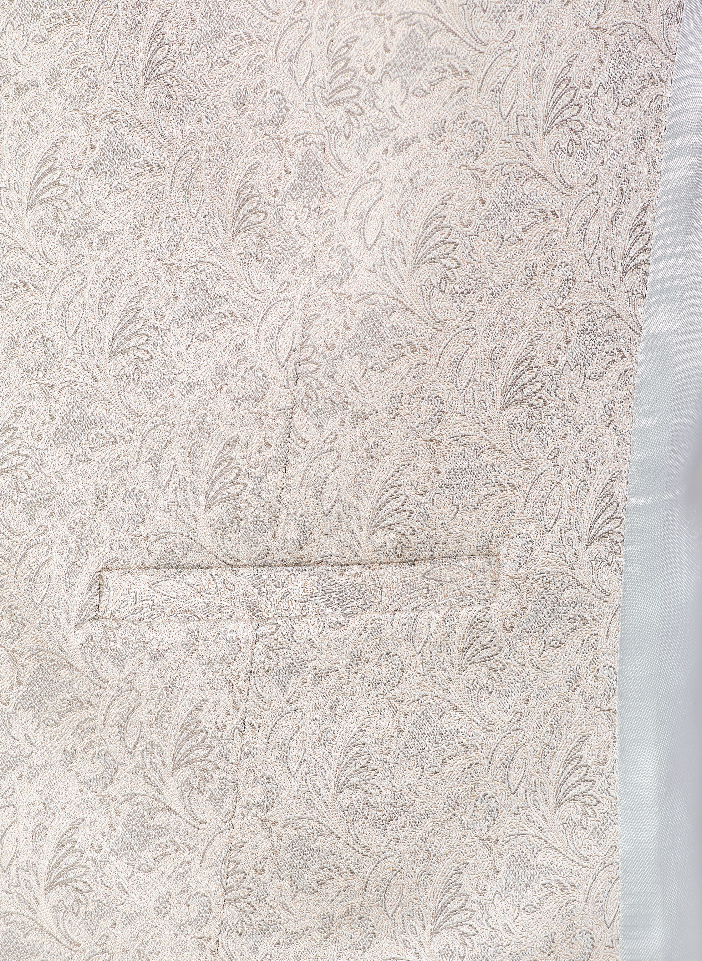 Thumbnail - Wilvorst Anzugweste Extra Slim Fit beige