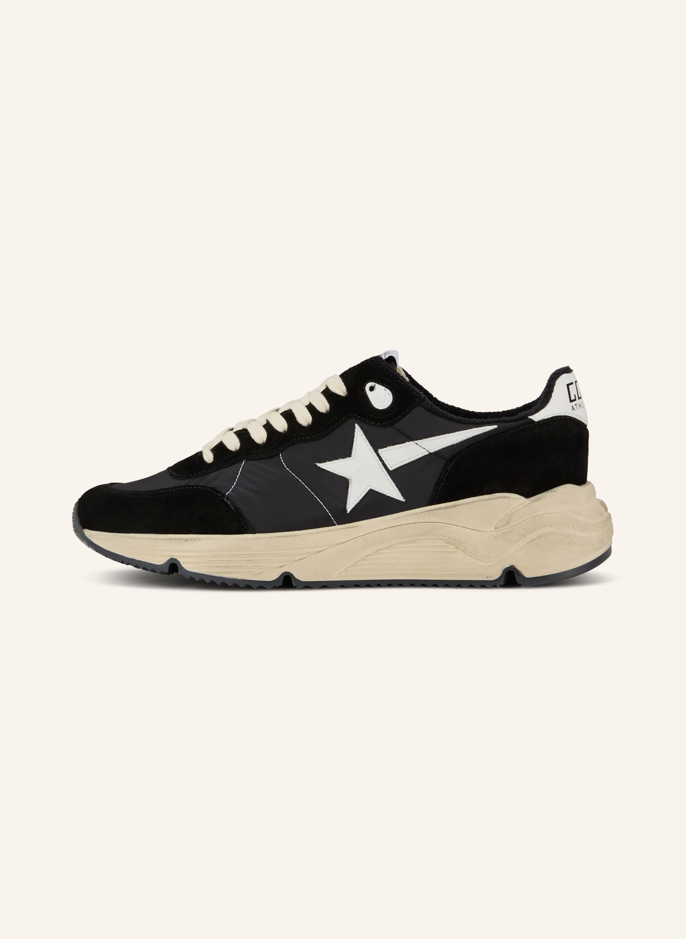 Thumbnail - Golden Goose Sneaker Running Sole schwarz