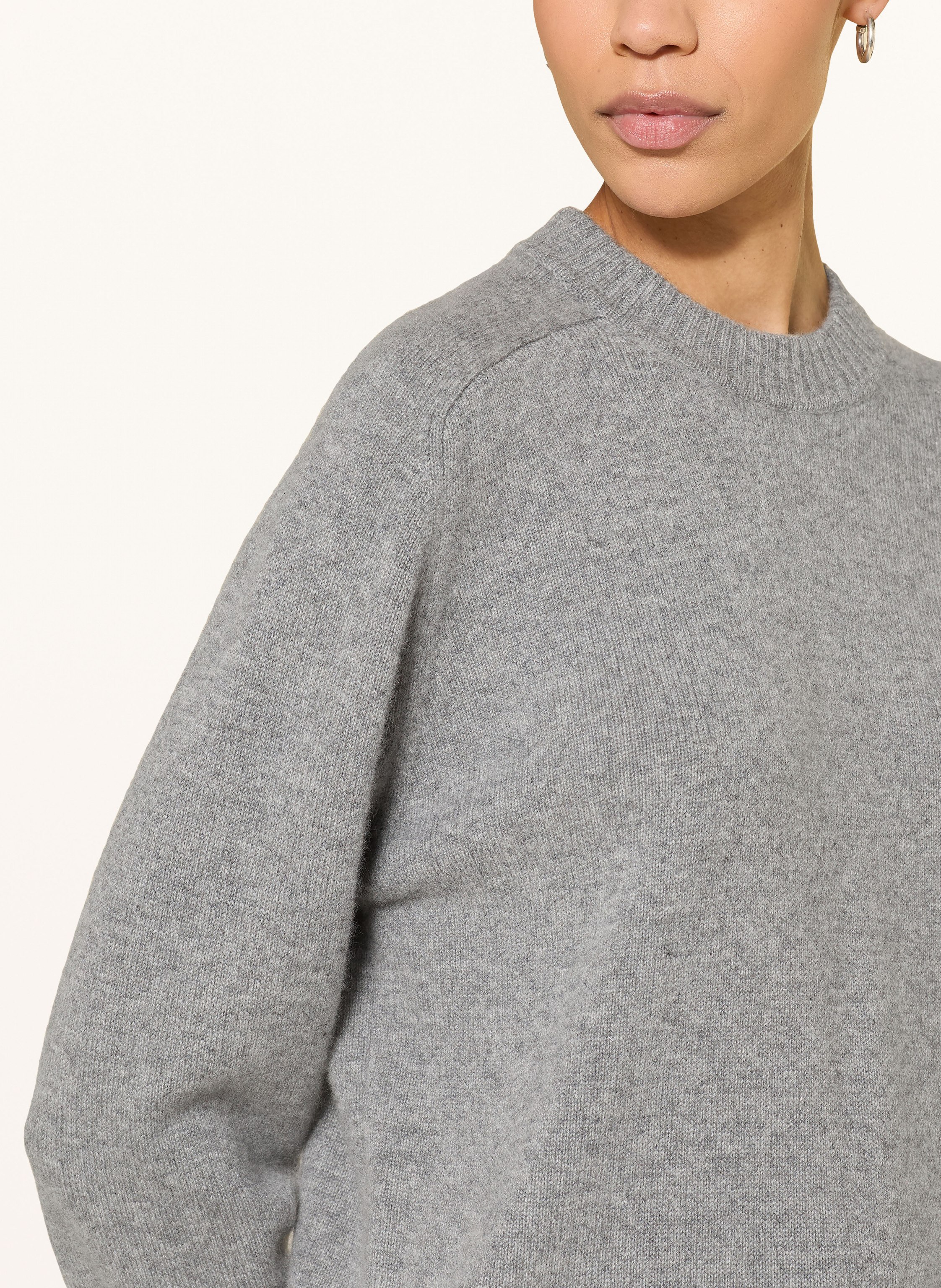 Thumbnail - Loulou De Saison Cashmere-Pullover Baltra grau