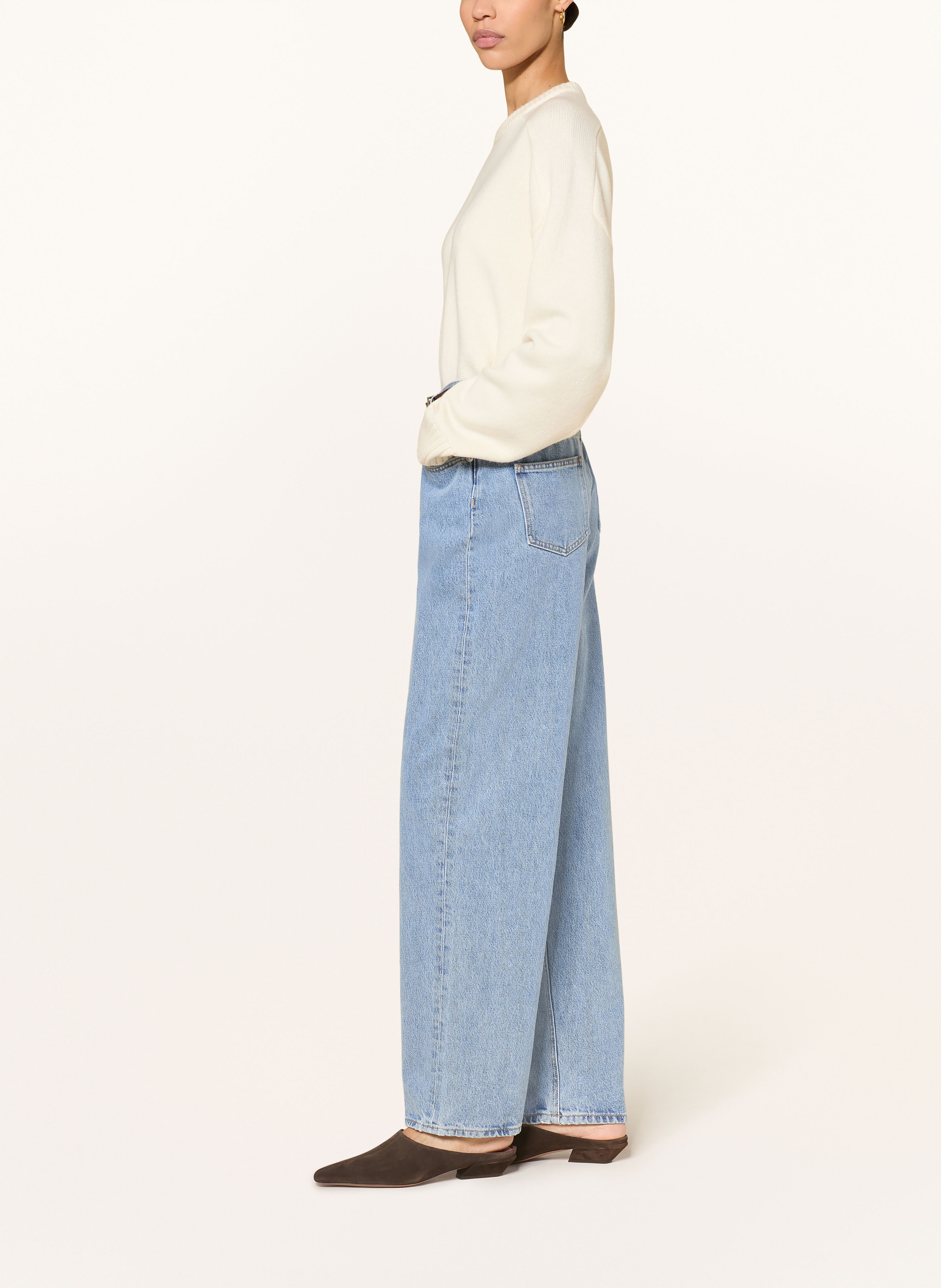 Thumbnail - Loulou De Saison Jeans Samur blau