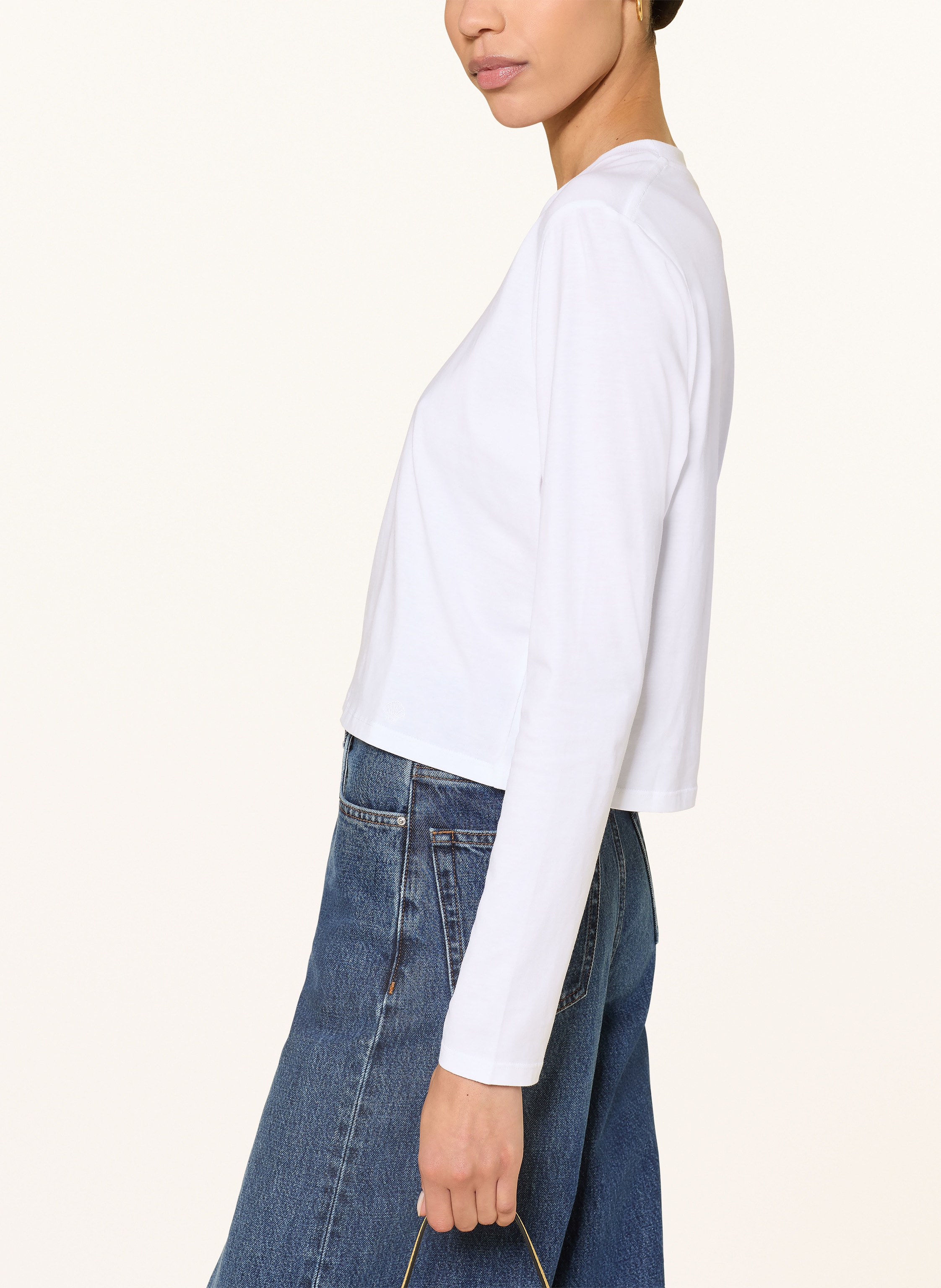 Thumbnail - Loulou De Saison Longsleeve Masal weiss