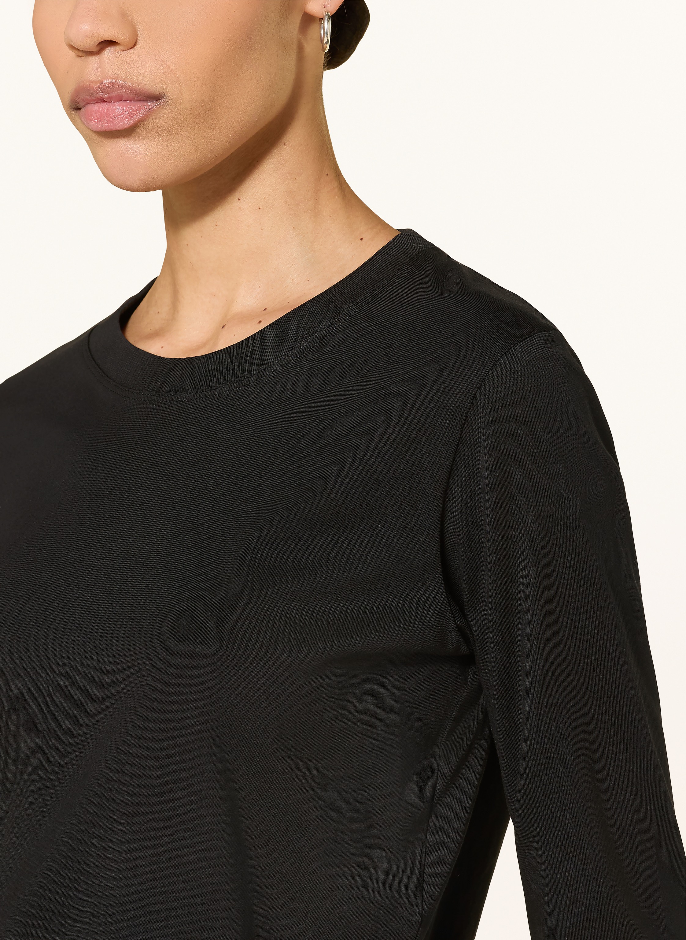 Thumbnail - Loulou De Saison Longsleeve Masal schwarz