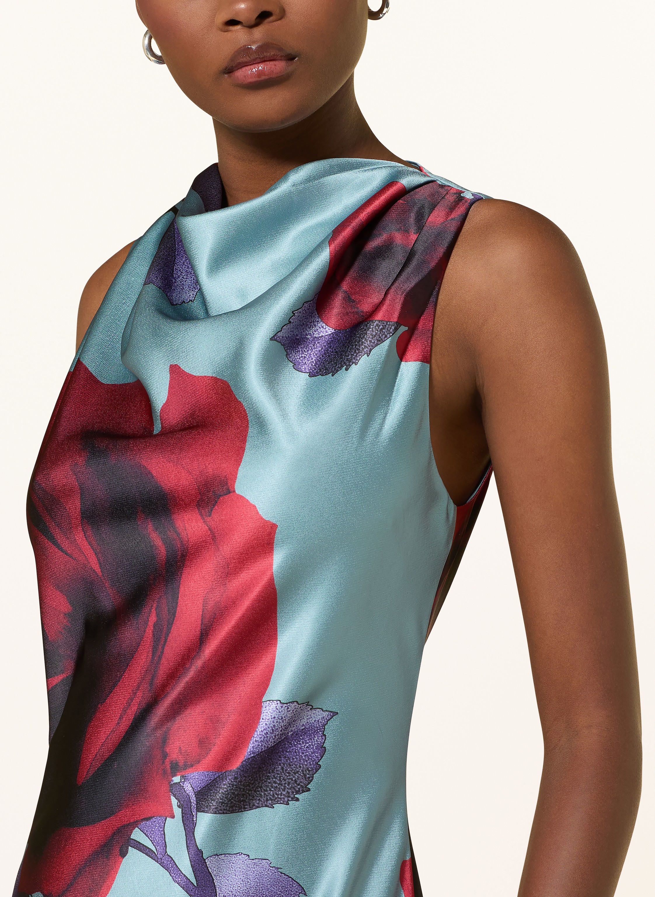 Thumbnail - Ted Baker Satinkleid Harrlia blau