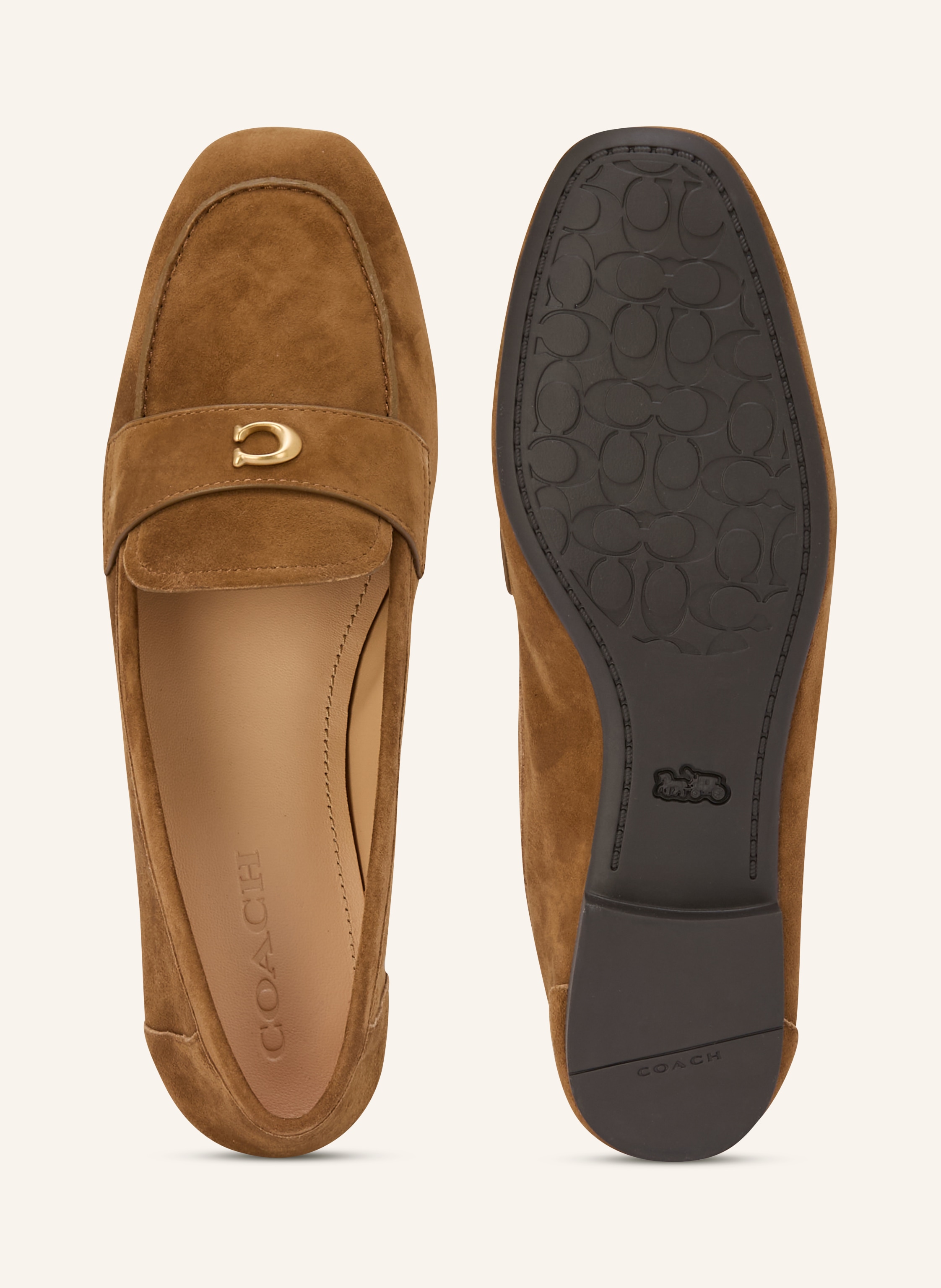 Thumbnail - Coach Loafer braun