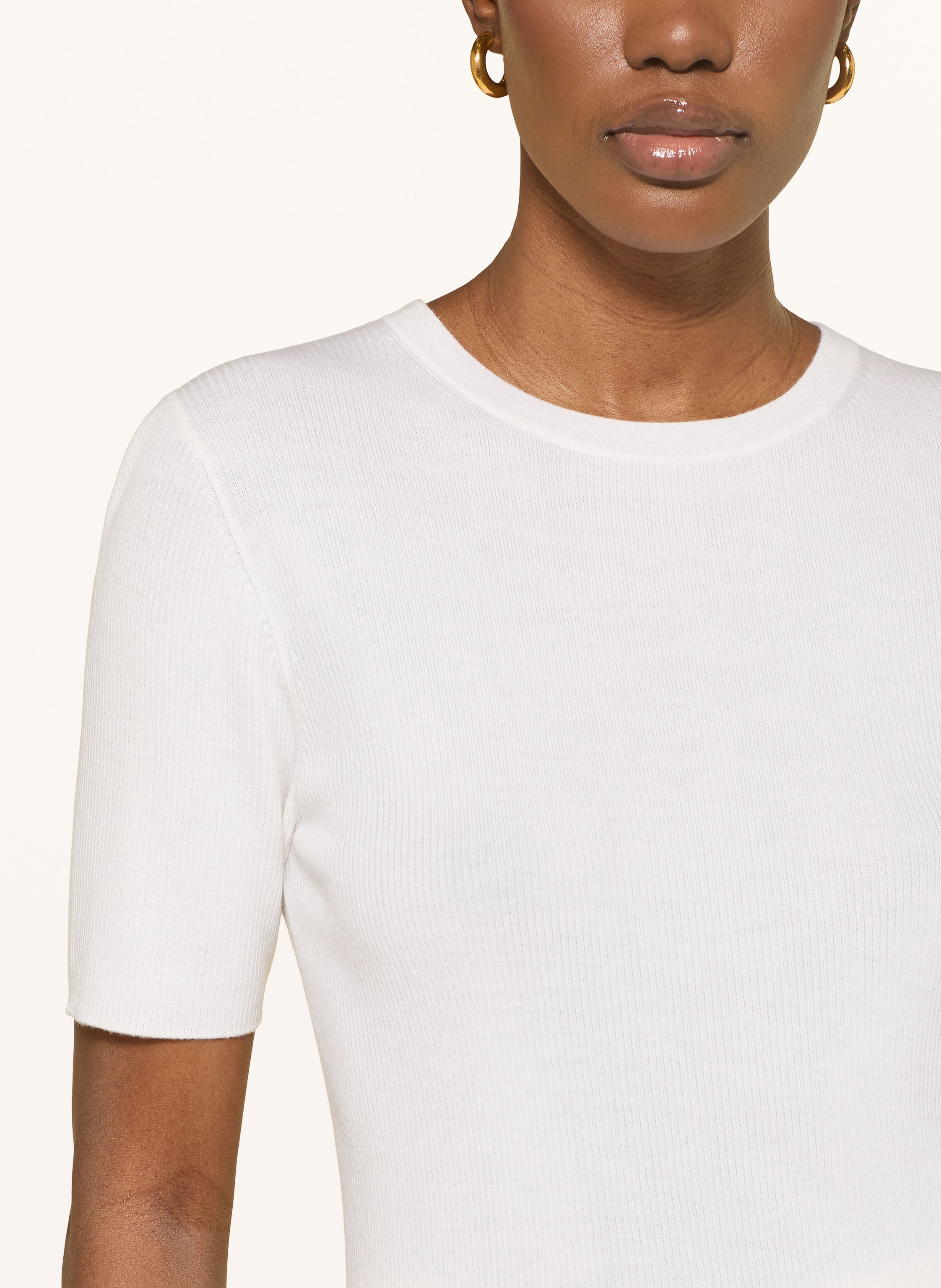 Thumbnail - Allude Strickshirt weiss