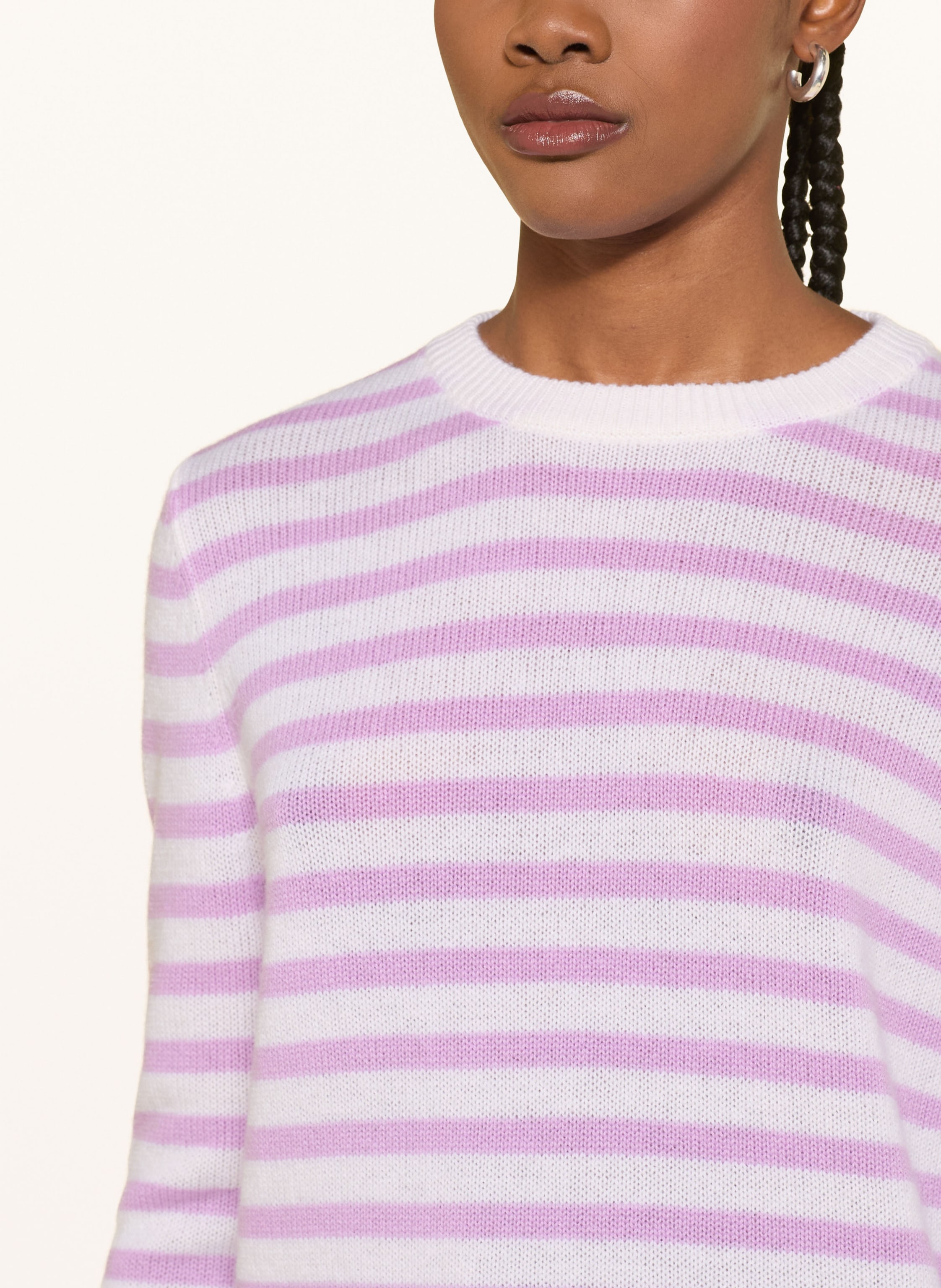 Thumbnail - Allude Pullover Mit Cashmere lila