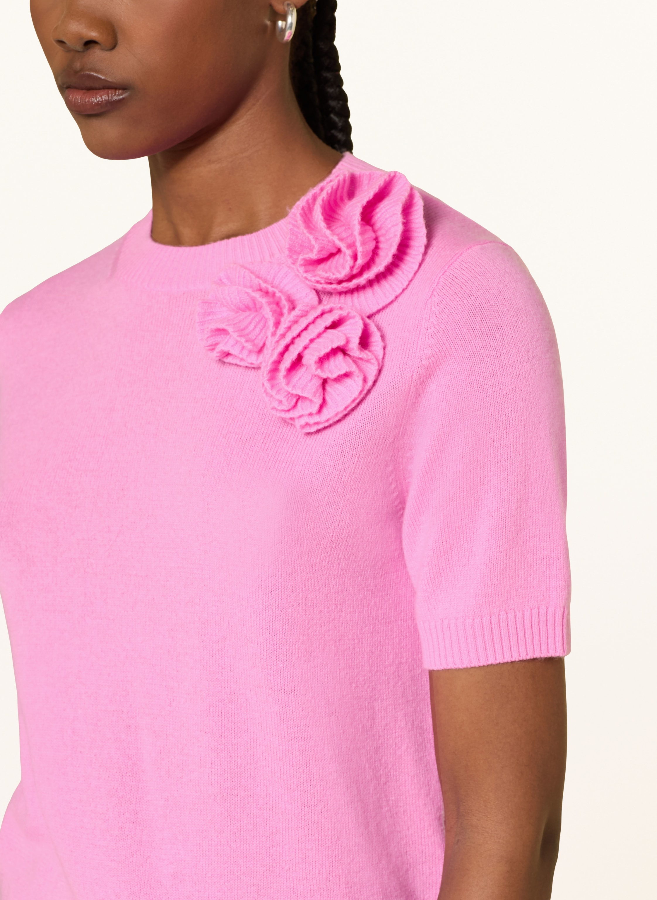 Thumbnail - Allude Strickshirt Mit Cashmere pink