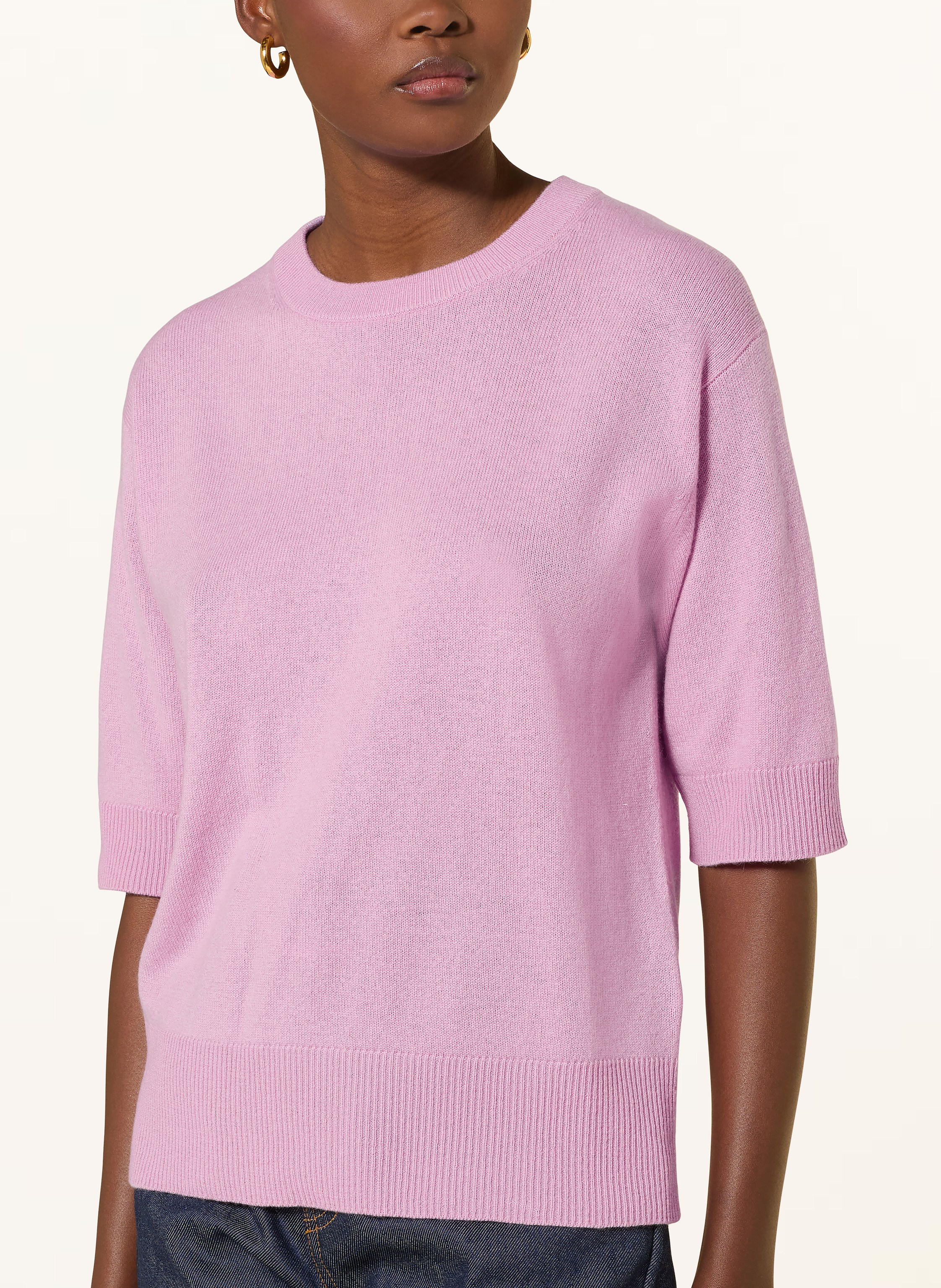 Thumbnail - Allude Strickshirt Aus Cashmere lila