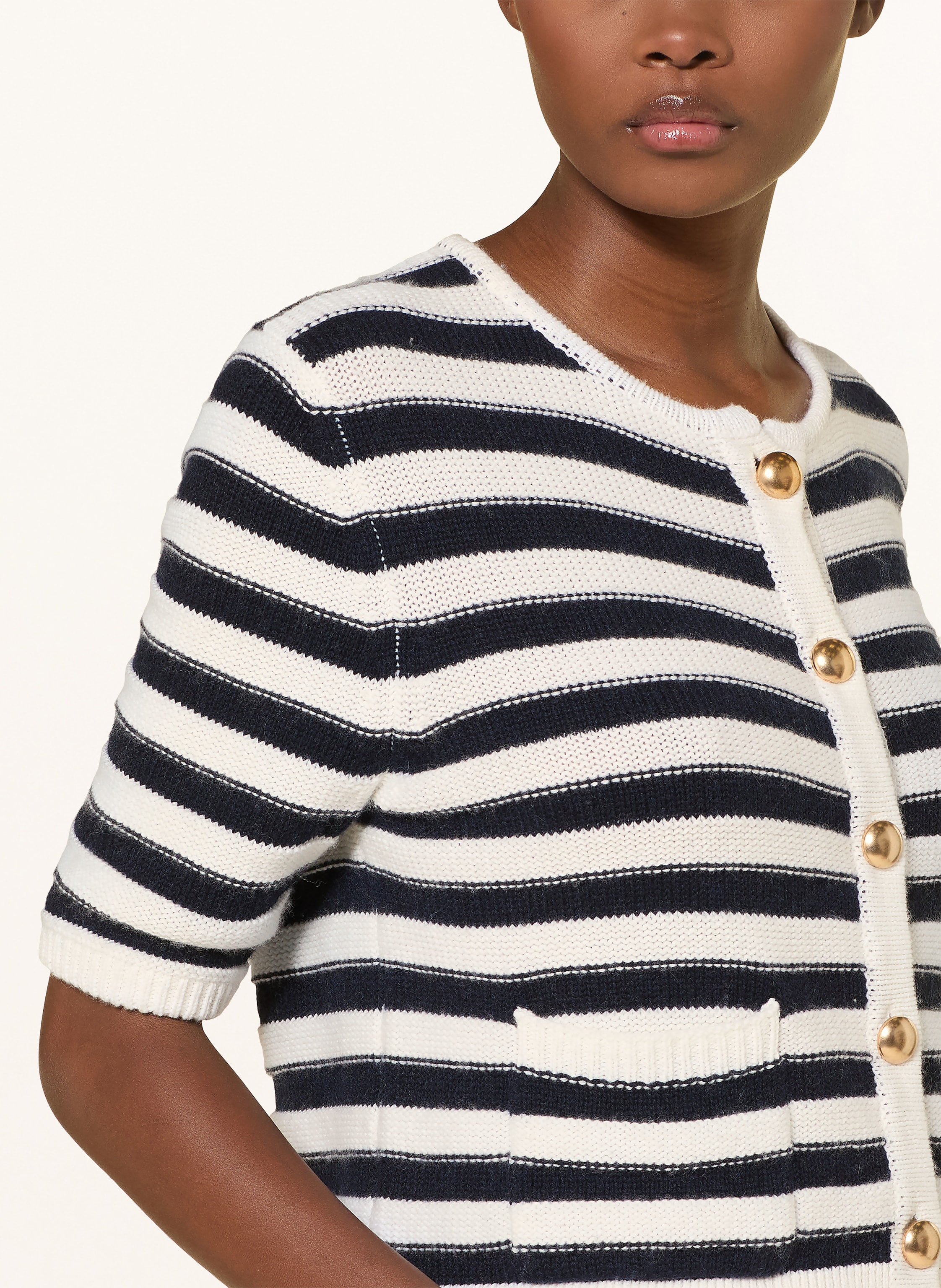 Thumbnail - Allude Strickjacke Mit Cashmere weiss