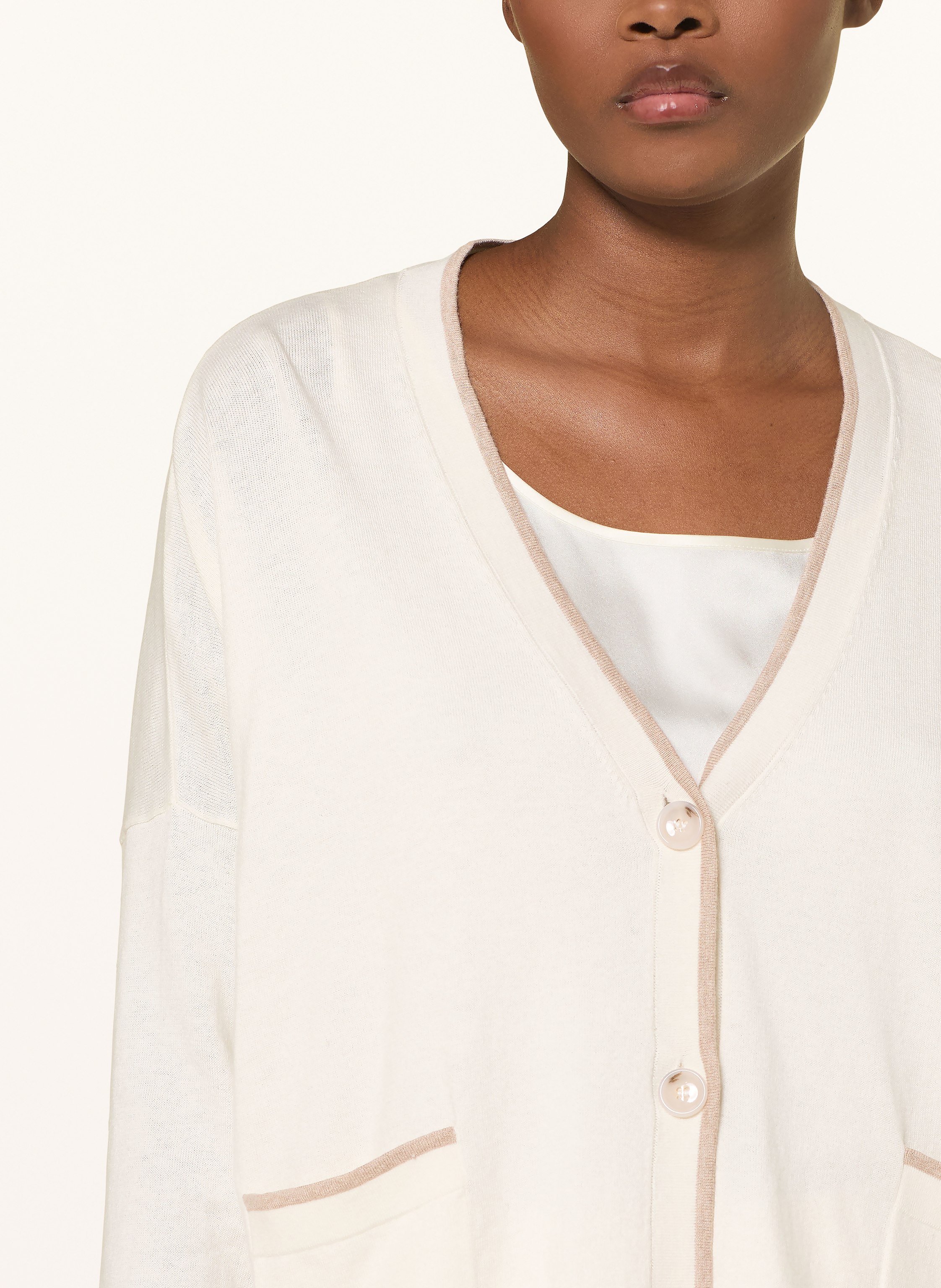 Thumbnail - Allude Strickjacke beige