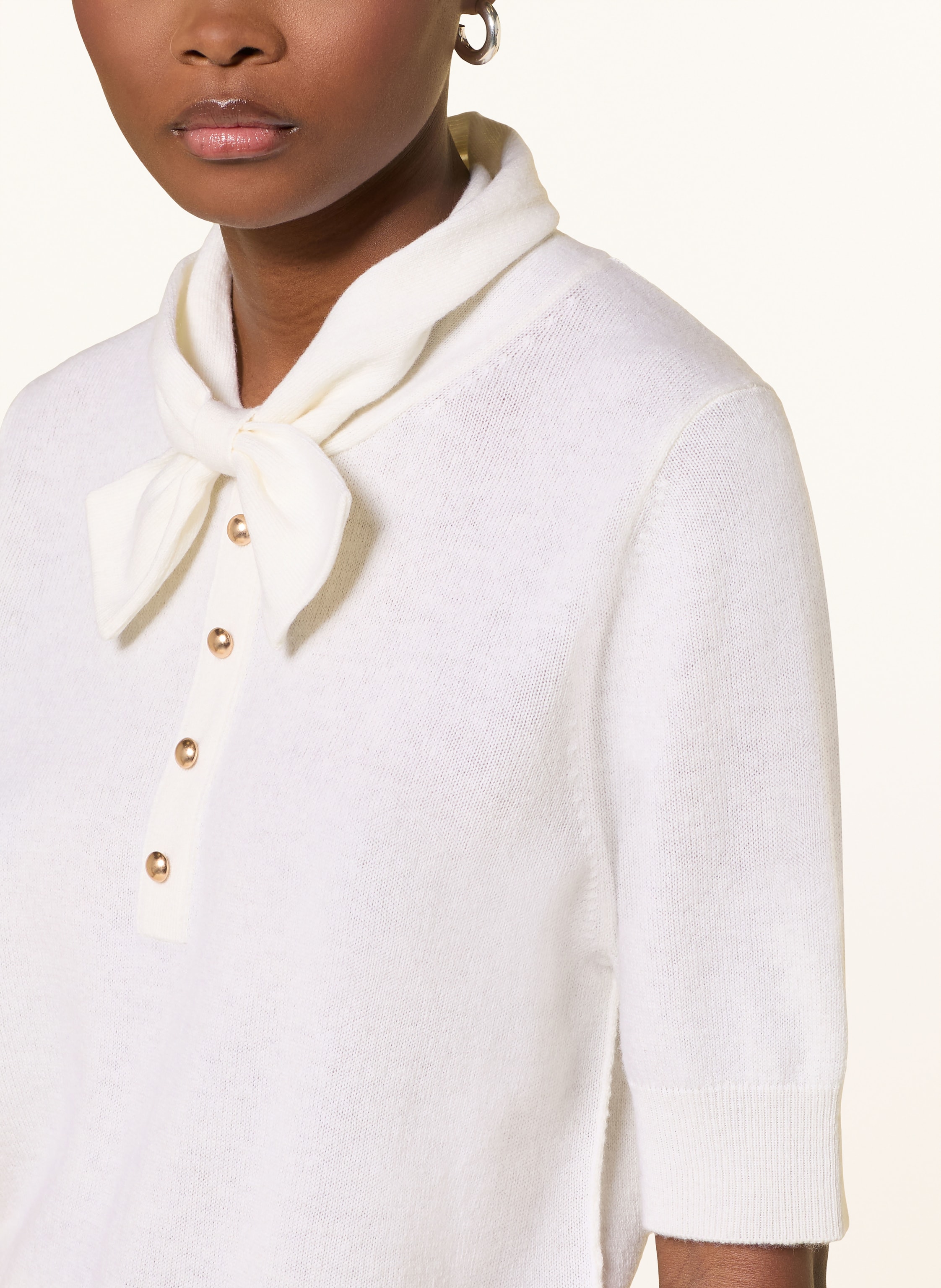 Thumbnail - Allude Strickshirt weiss