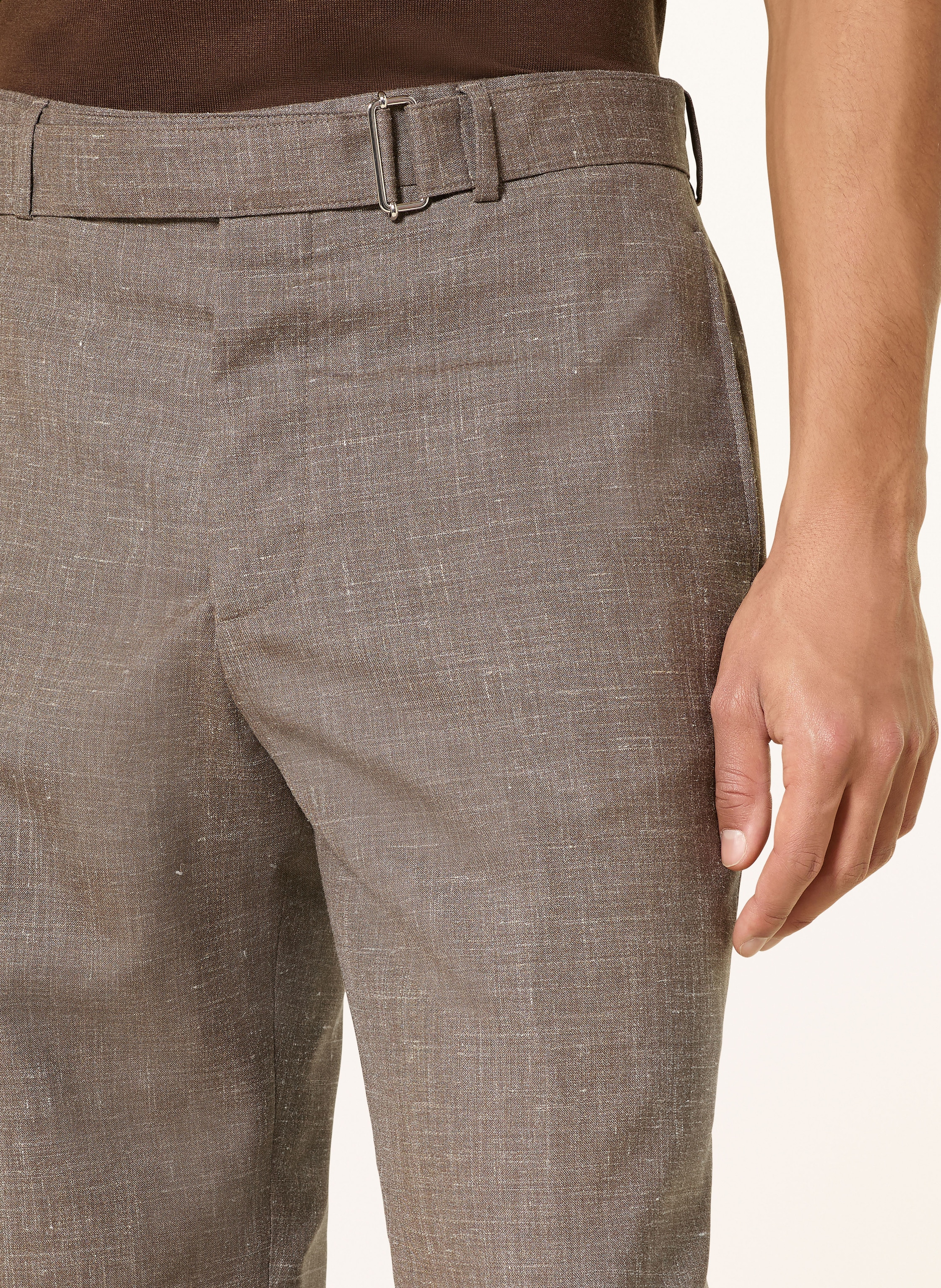 Thumbnail - Officine Générale Hose Hugo Regular Fit braun
