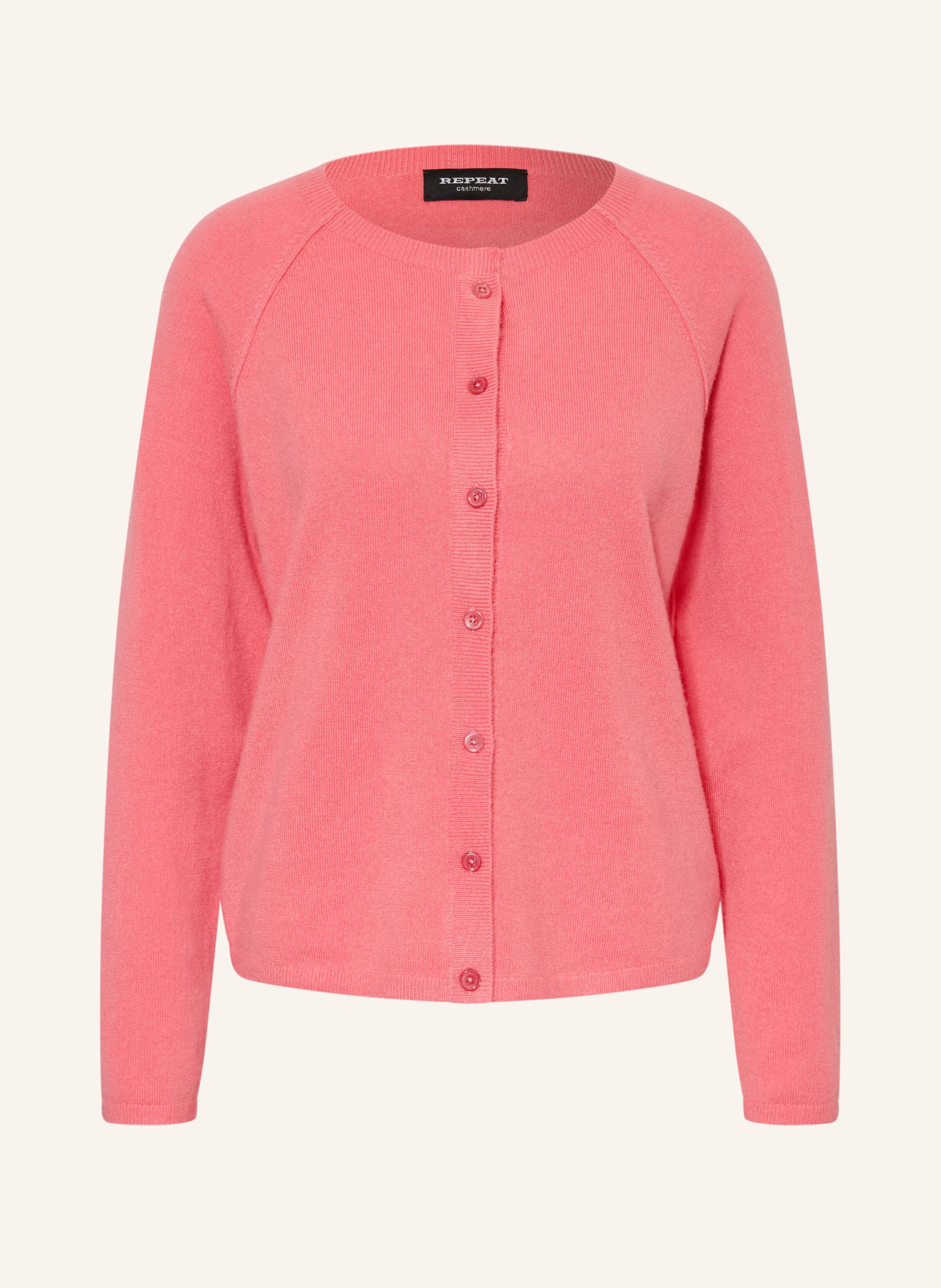 Repeat Strickjacke Aus Cashmere pink