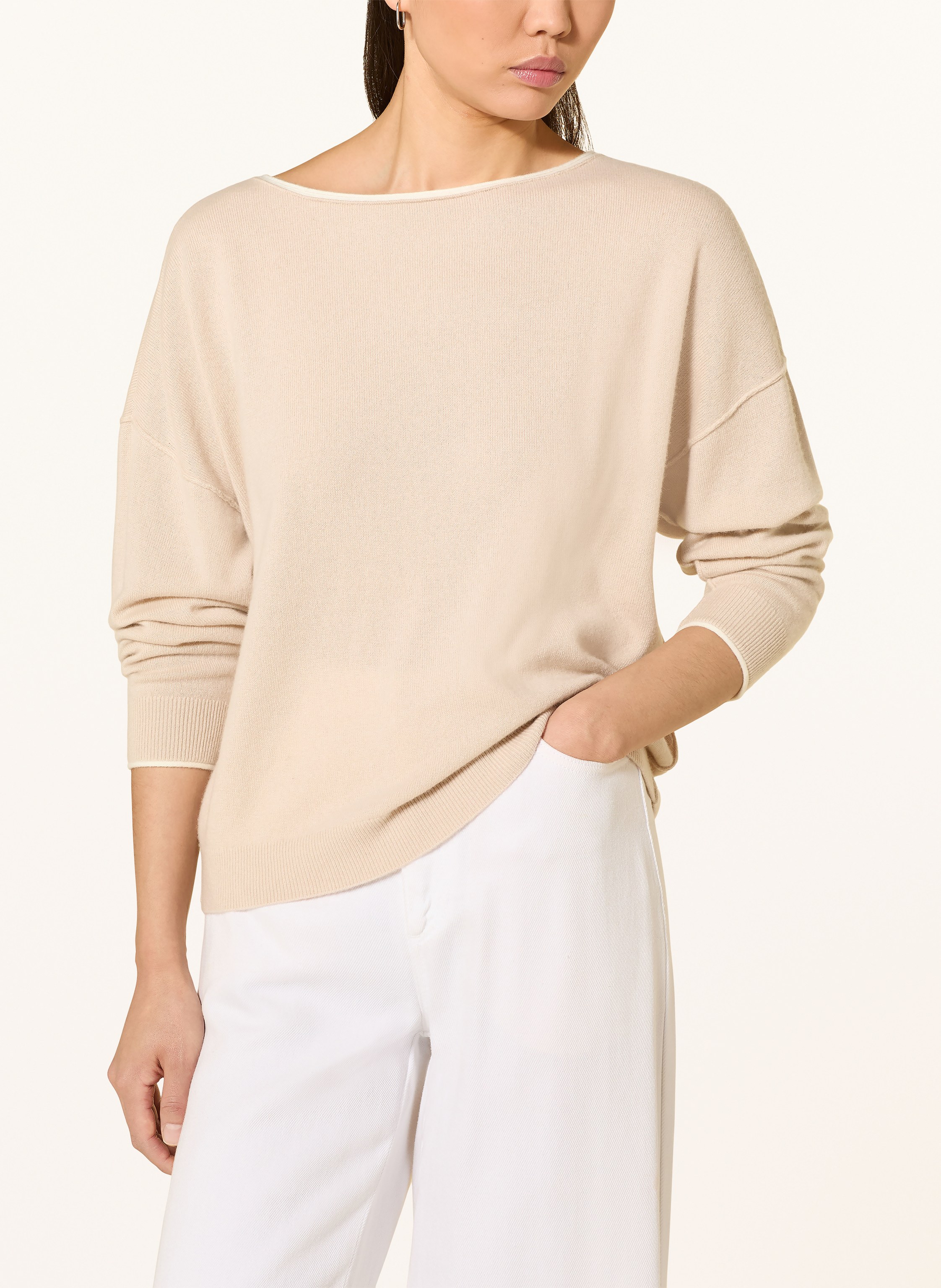 Thumbnail - Repeat Cashmere-Pullover beige