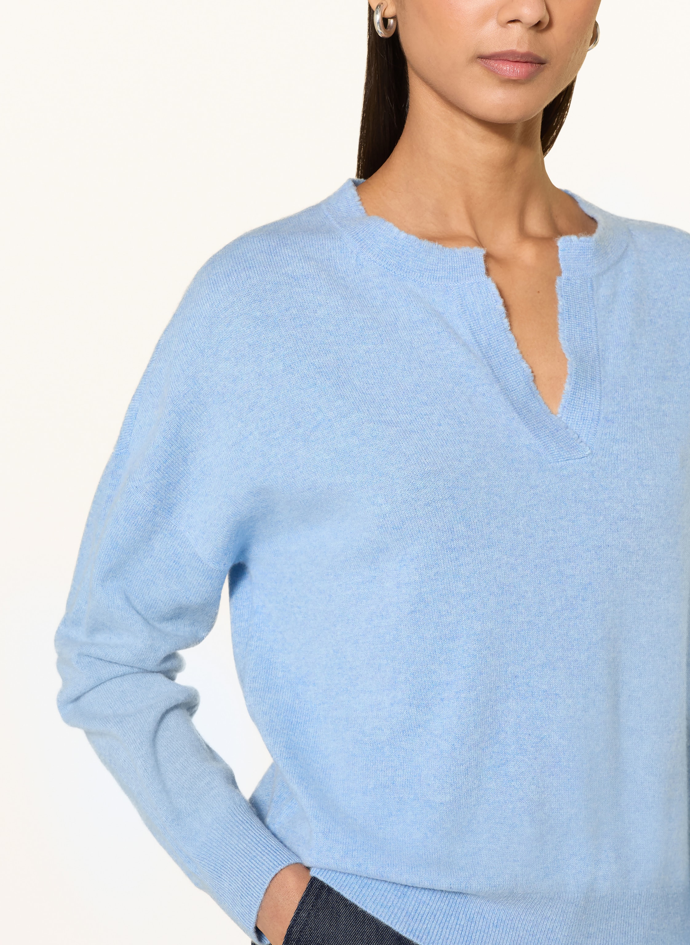 Thumbnail - Repeat Cashmere-Pullover blau