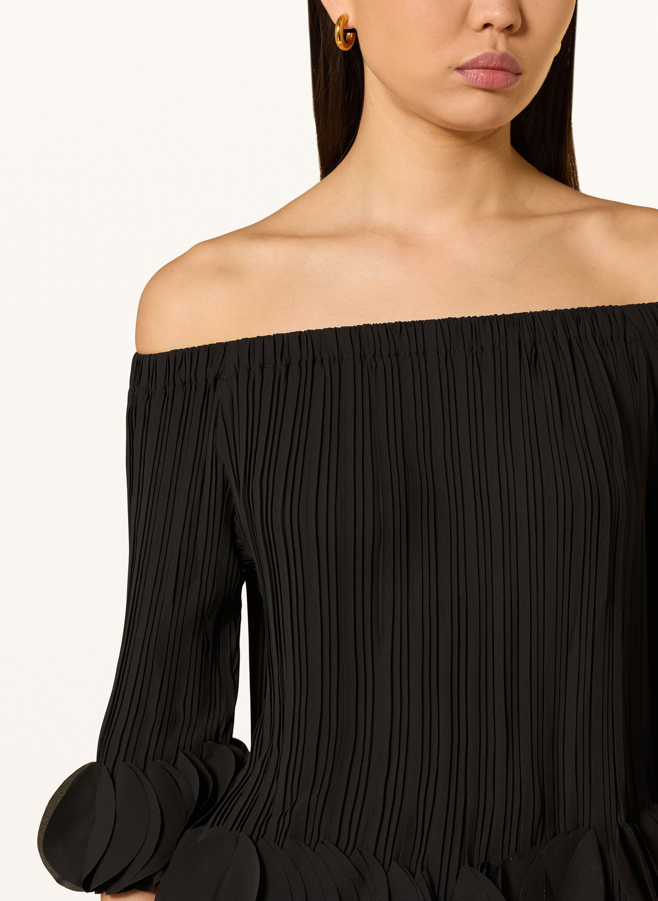 Thumbnail - Joseph Ribkoff Blusenshirt Mit Plissees schwarz