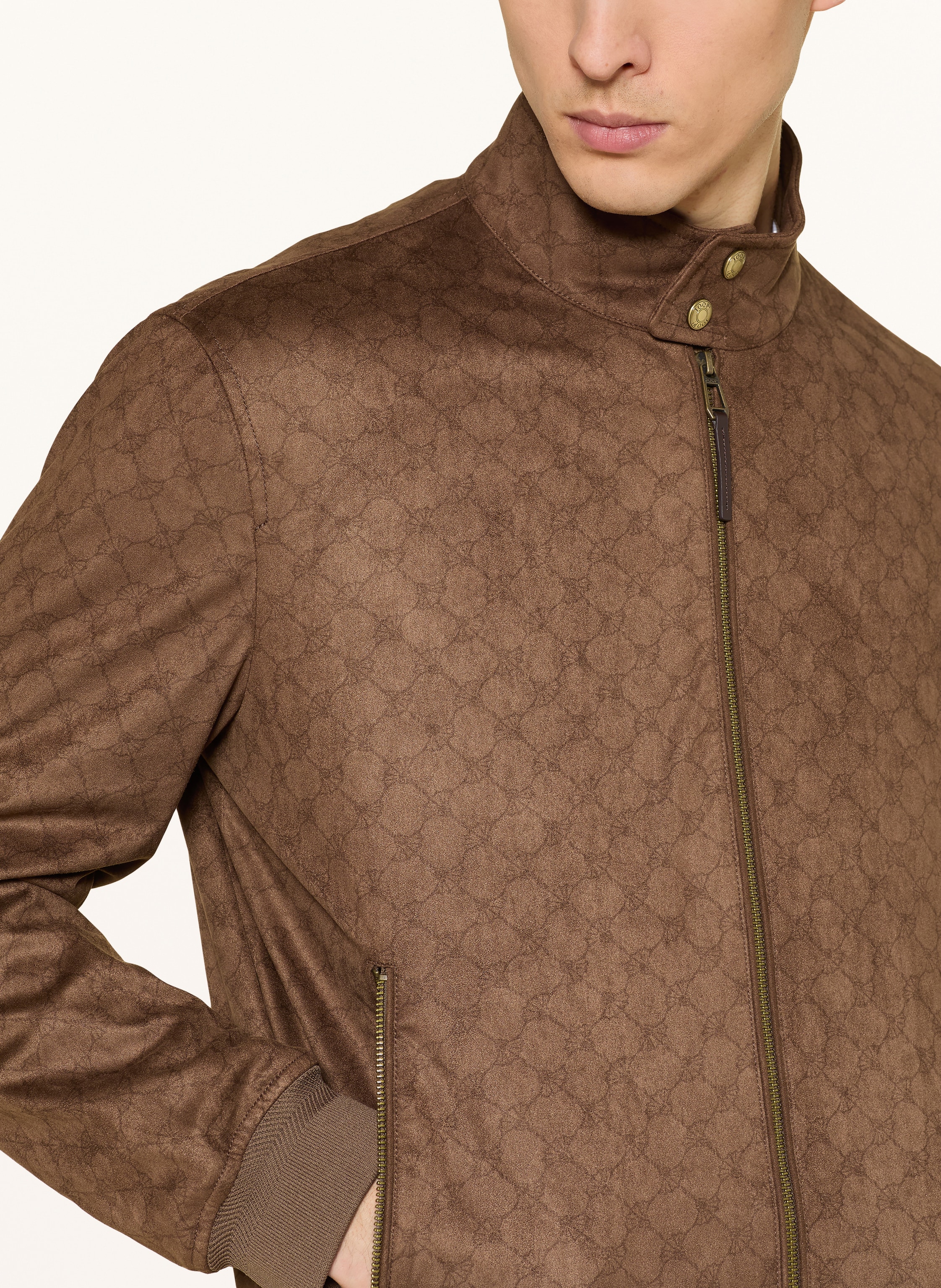 Thumbnail - Joop! Blouson Pedro In Lederoptik braun