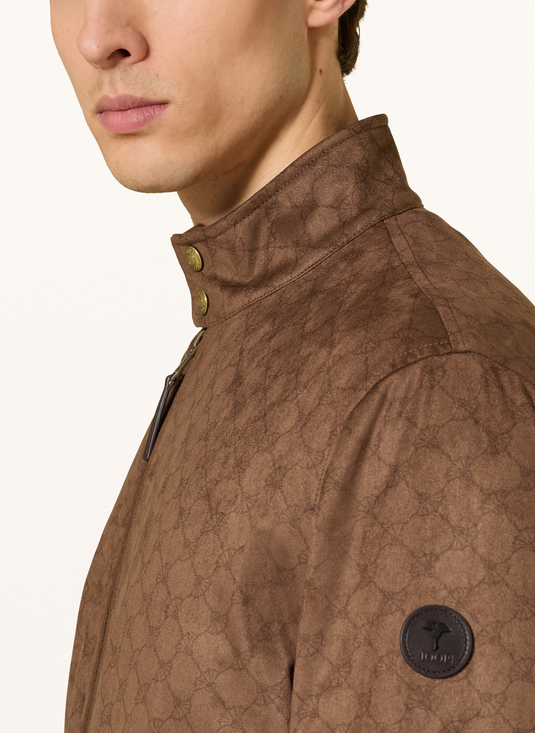 Thumbnail - Joop! Blouson Pedro In Lederoptik braun