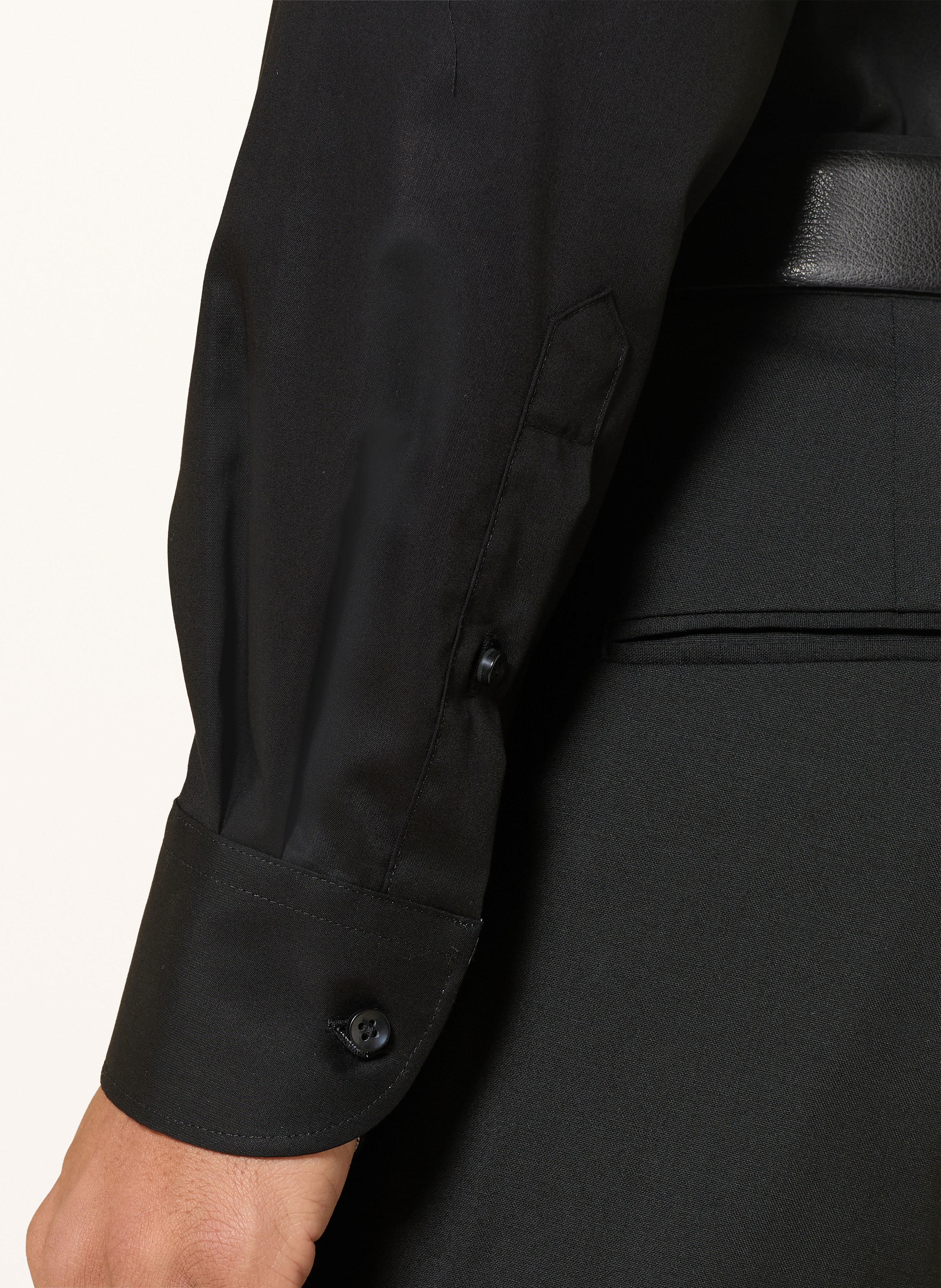 Thumbnail - Eterna Hemd Comfort Fit schwarz