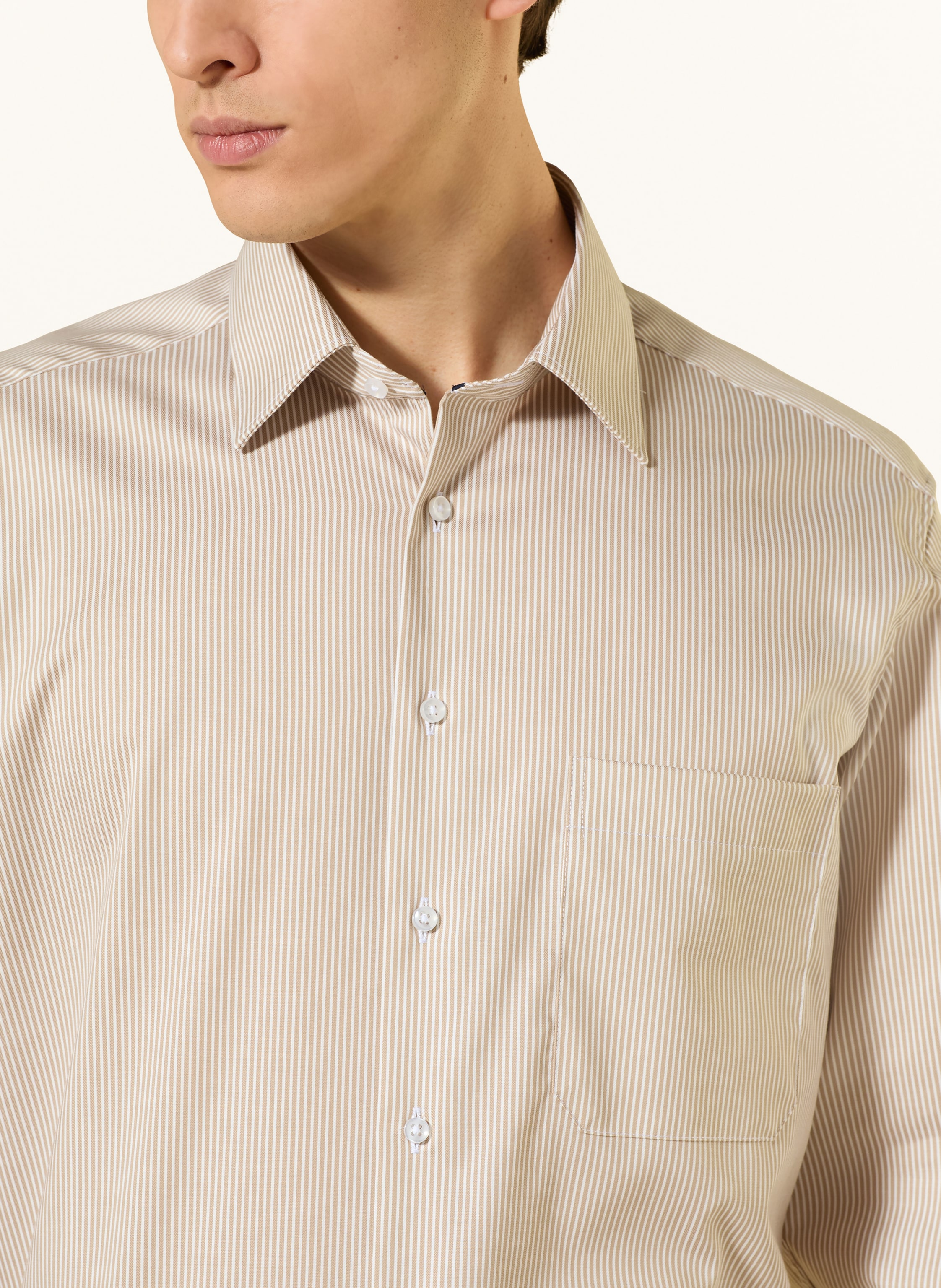 Thumbnail - Eterna Hemd Comfort Fit braun