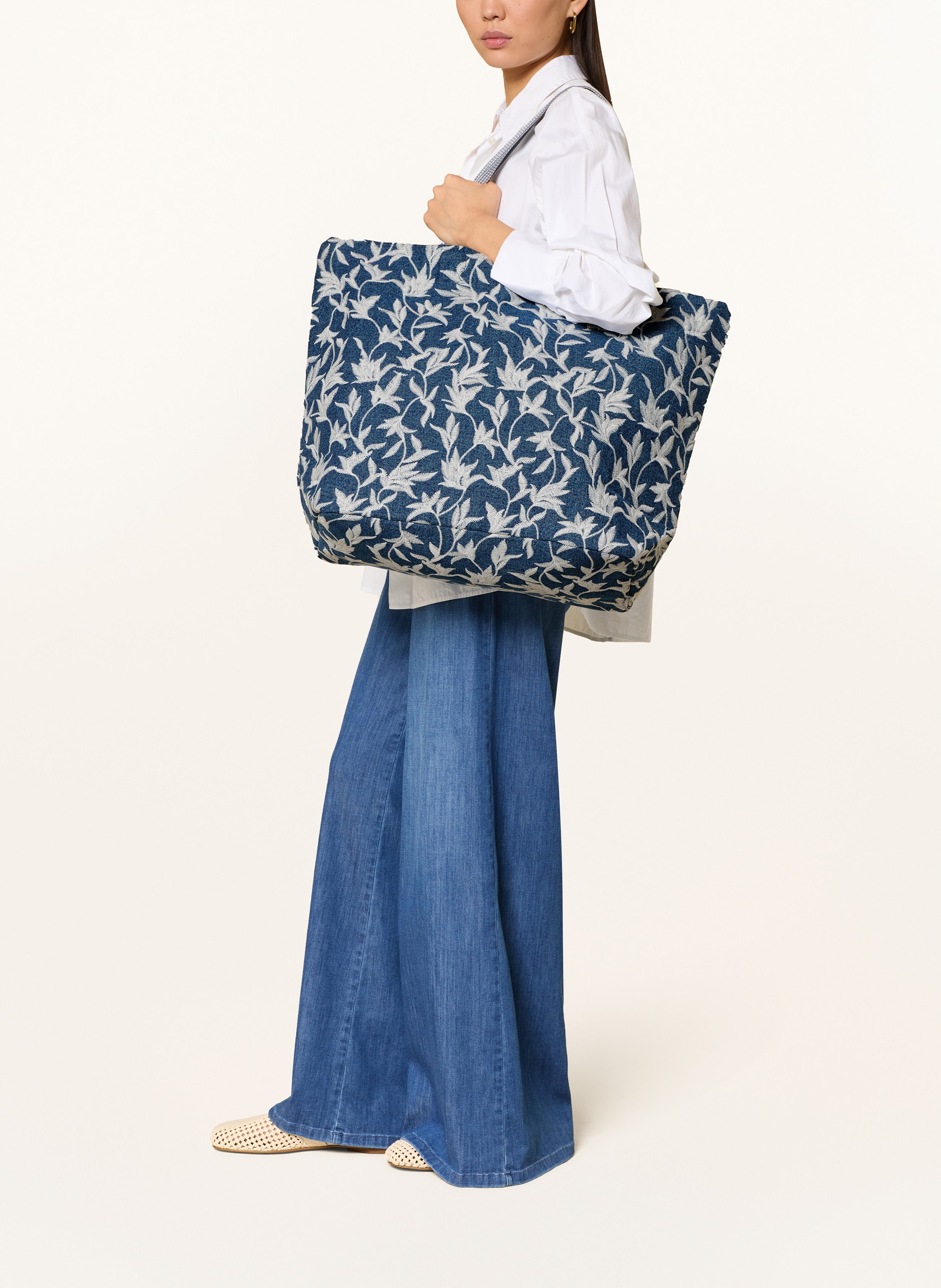 Thumbnail - Anokhi Shopper blau
