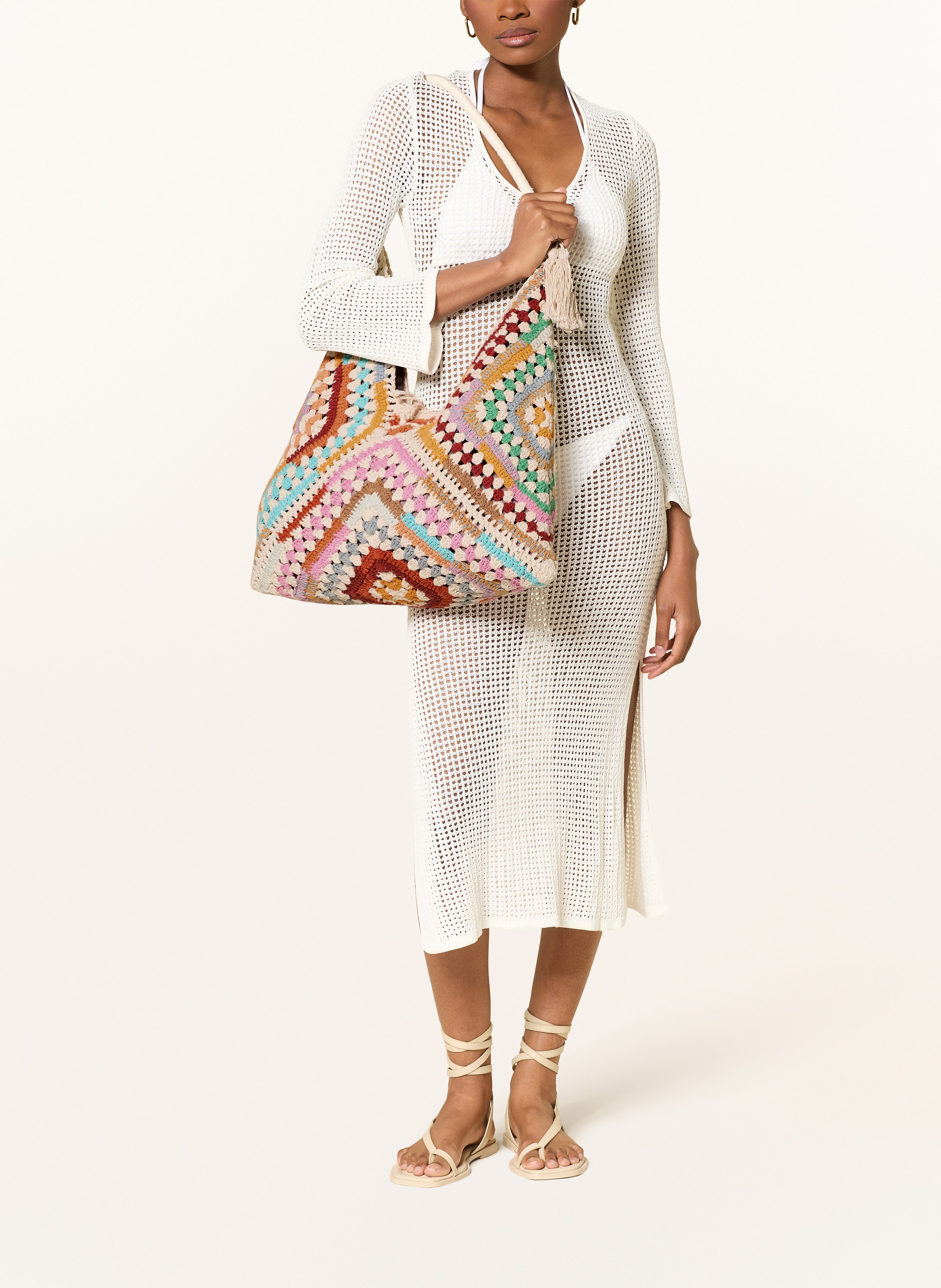 Thumbnail - Anokhi Beuteltasche pink