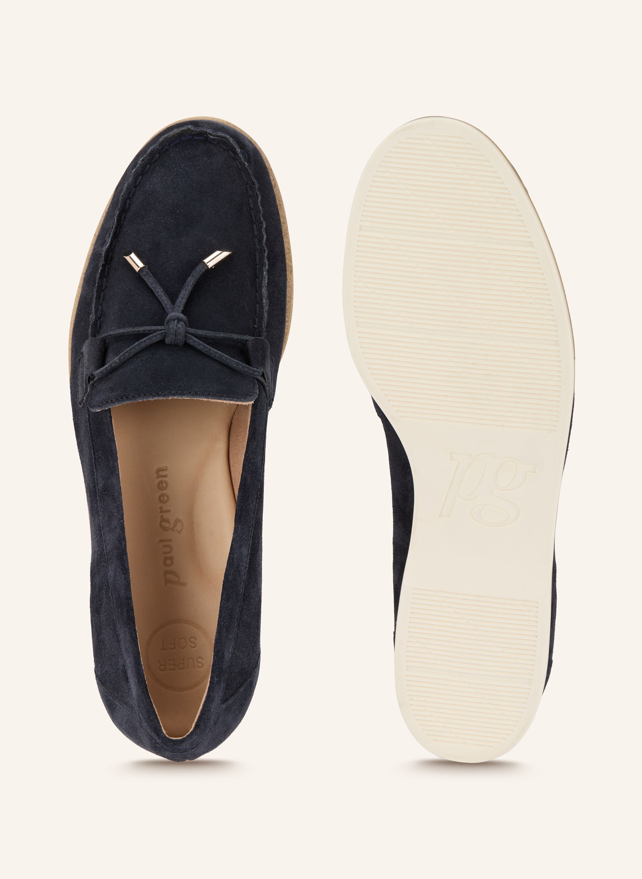 Thumbnail - Paul Green Loafer Space blau