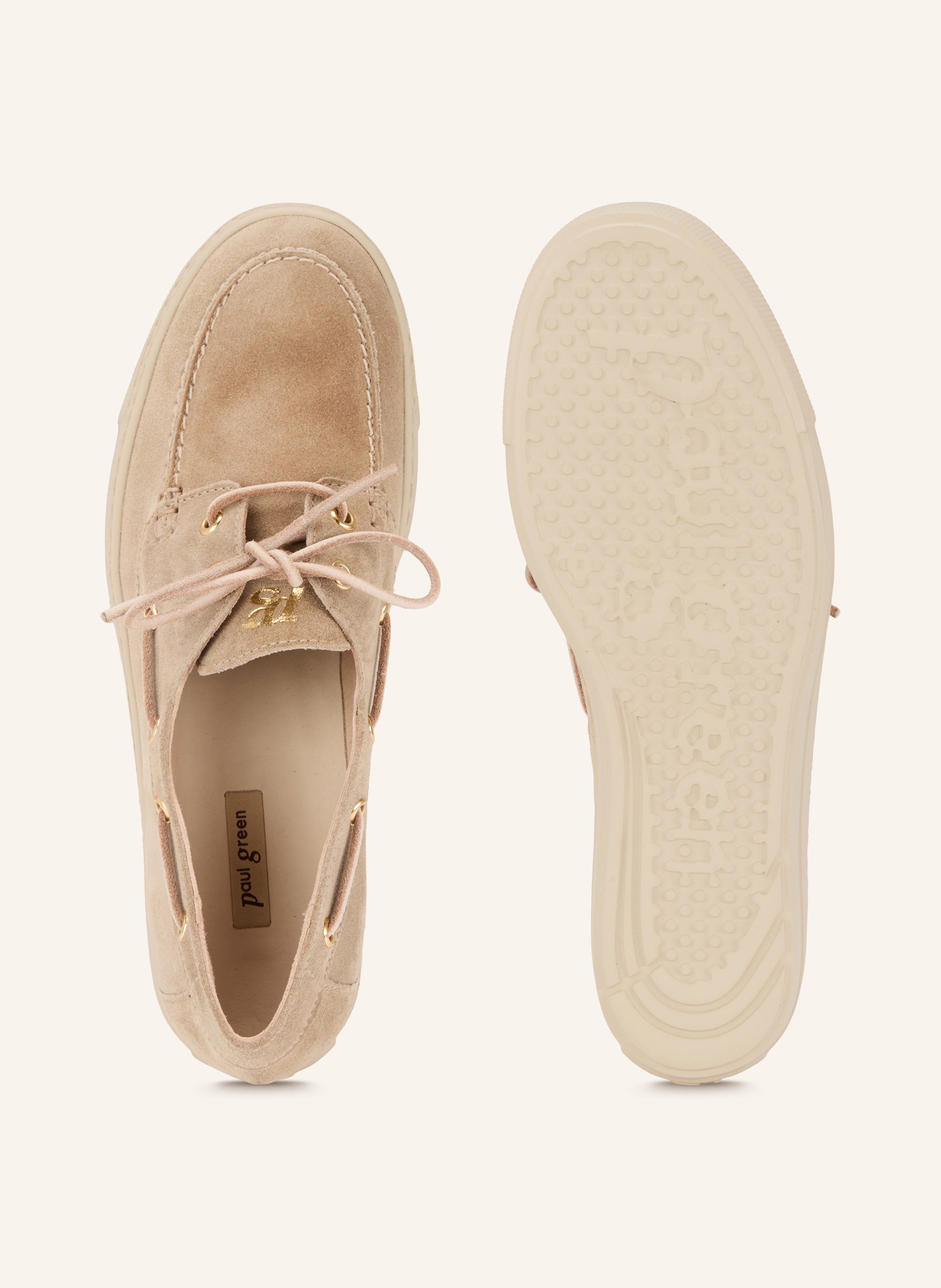 Thumbnail - Paul Green Bootsschuhe Grain beige