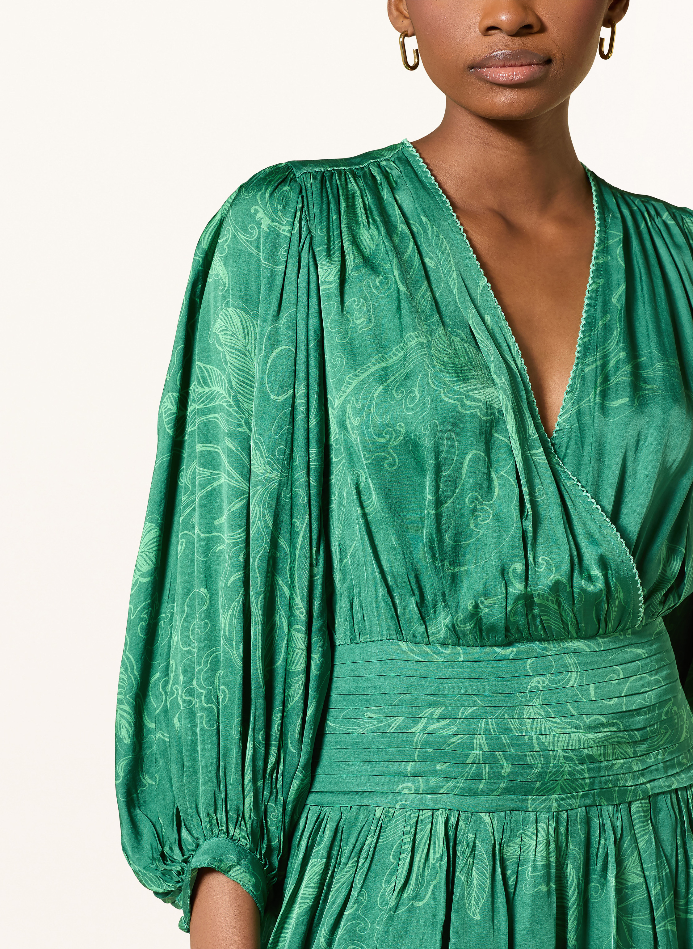 Thumbnail - Poupette St Barth Strandkleid Colleen gruen