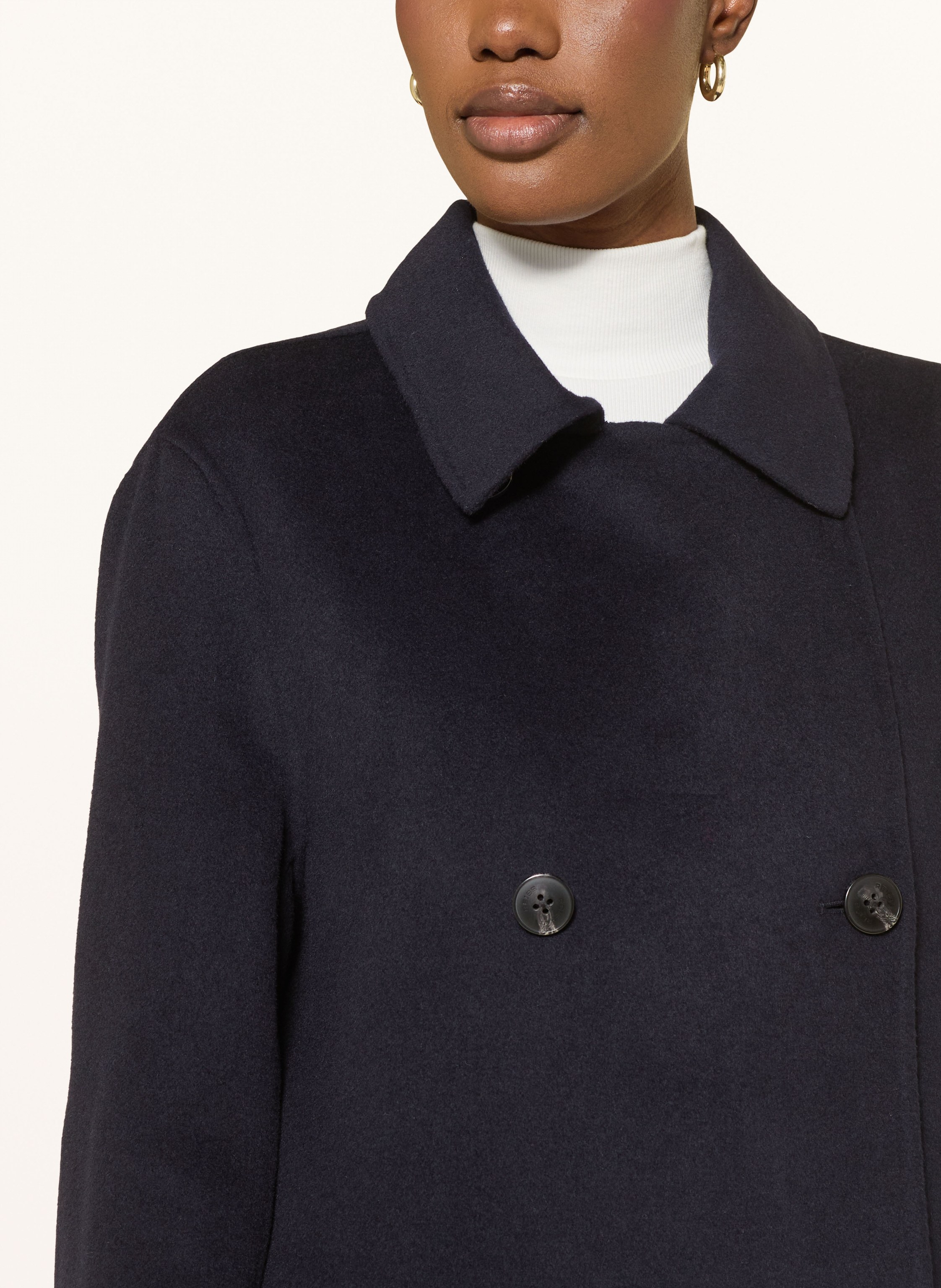 Thumbnail - Reiss Blazermantel Indira Mit Fixiertem Schal blau