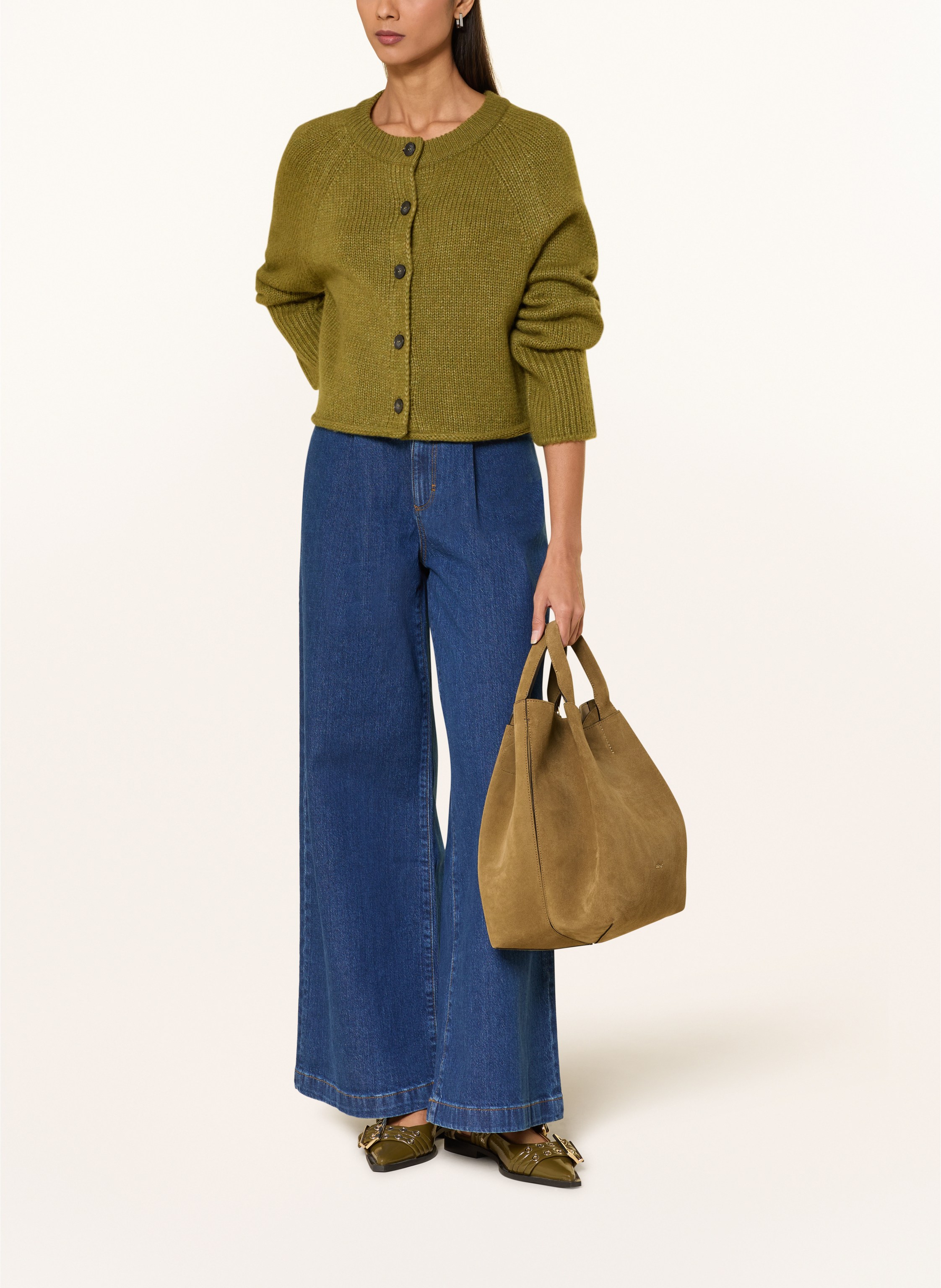 Thumbnail - Abro Handtasche Essential Mit Pouch gruen