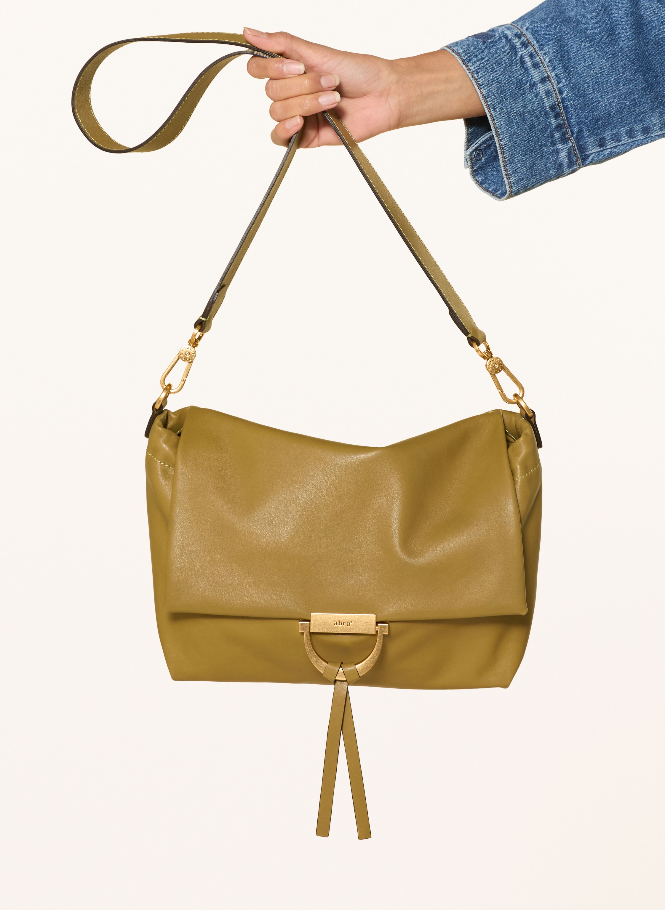 Thumbnail - Abro Schultertasche Temi Medium gruen