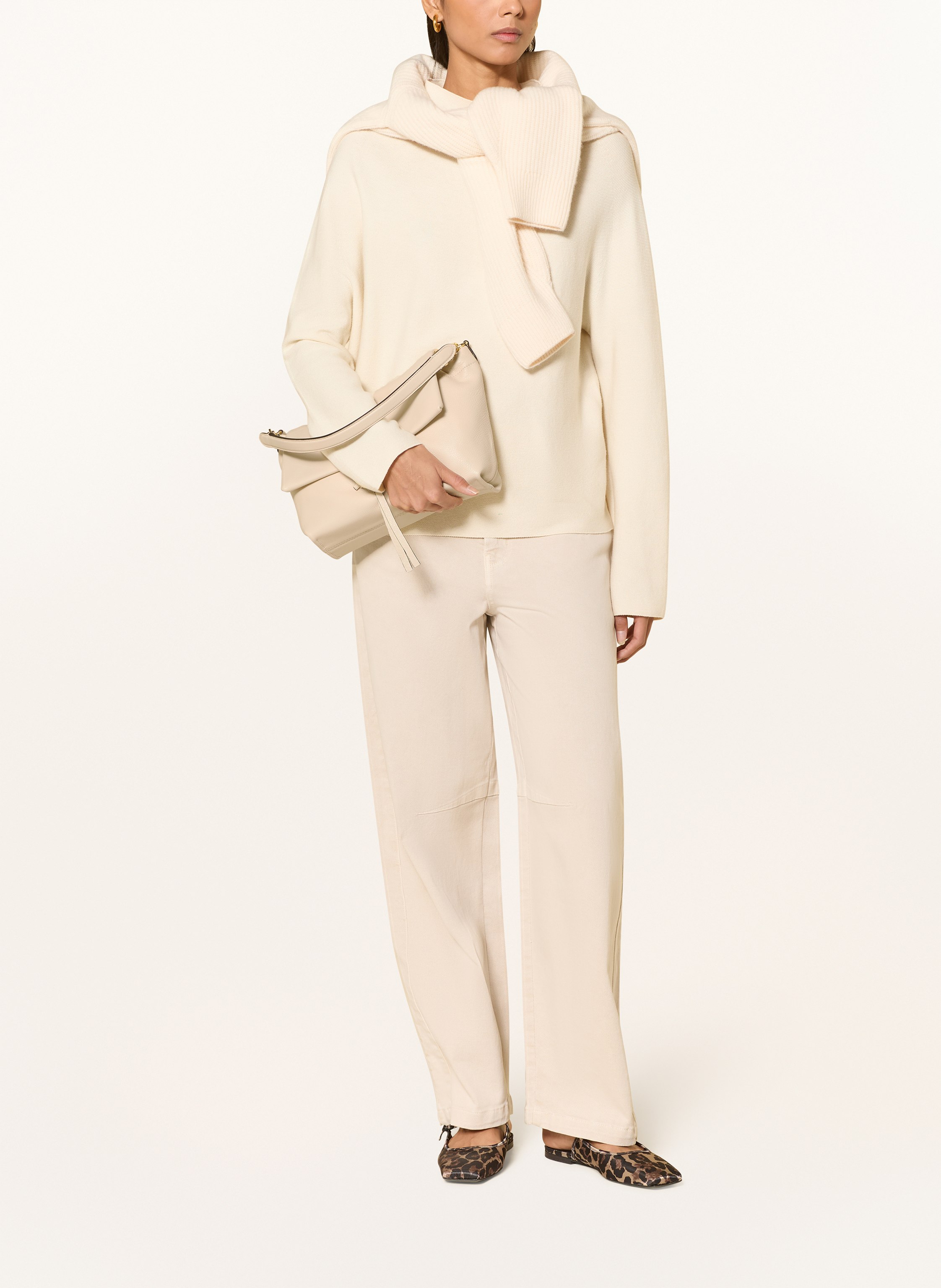 Thumbnail - Abro Handtasche Delia Temi Medium beige