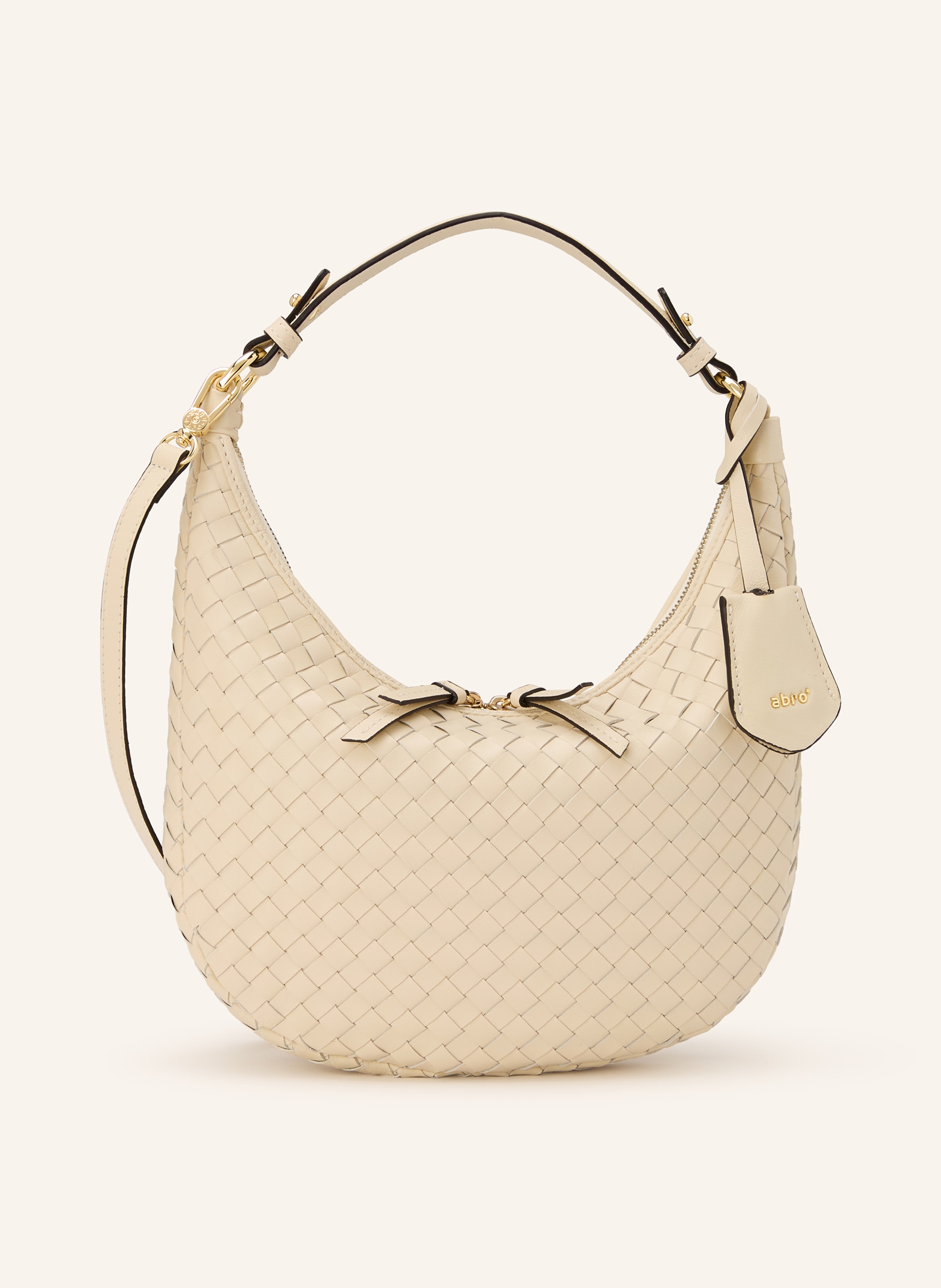 Abro Beuteltasche Nana beige