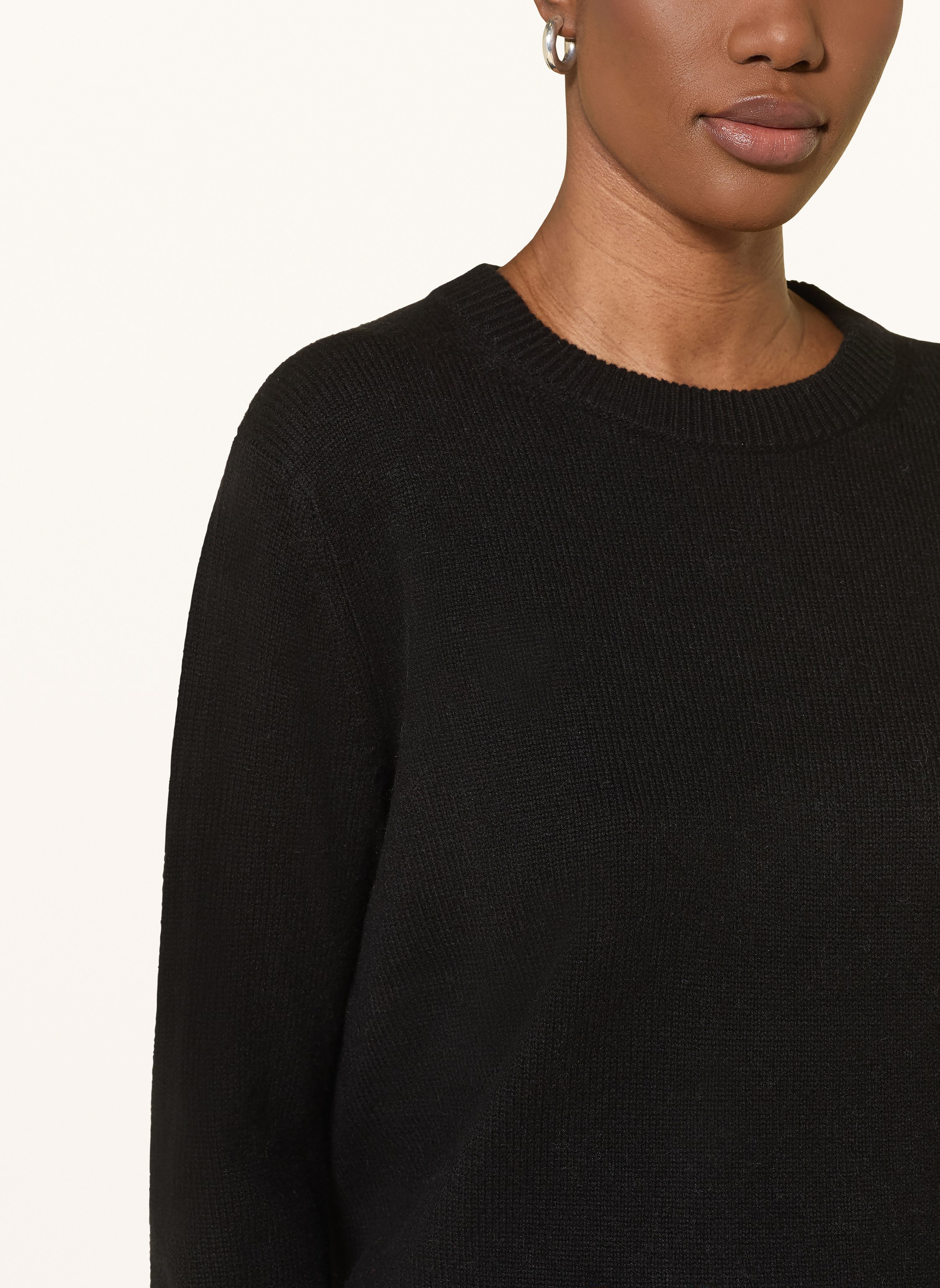 Thumbnail - Soft Goat Cashmere-Pullover schwarz