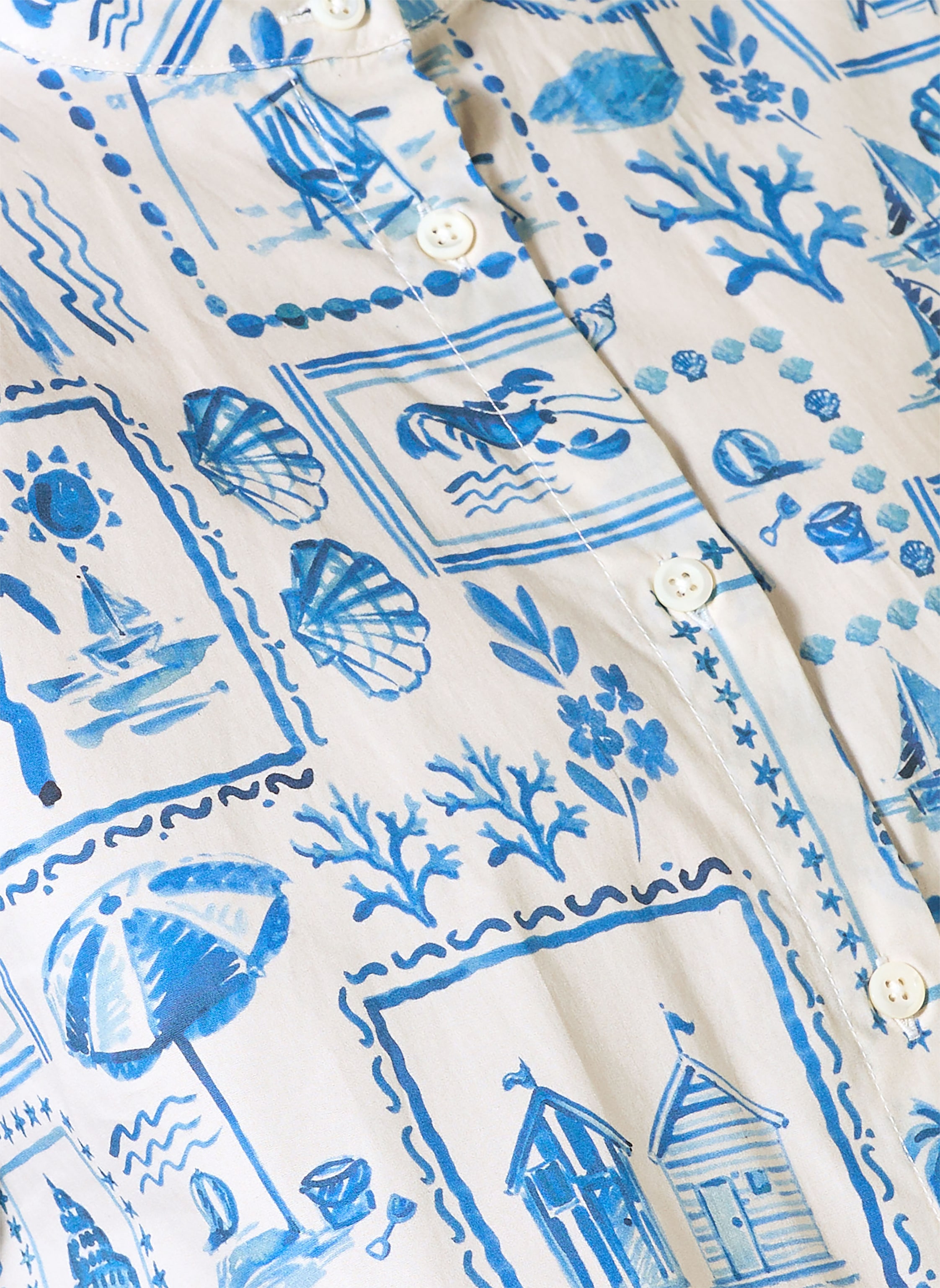 Thumbnail - Rossana Diva Bluse Mit 3/4-Arm blau