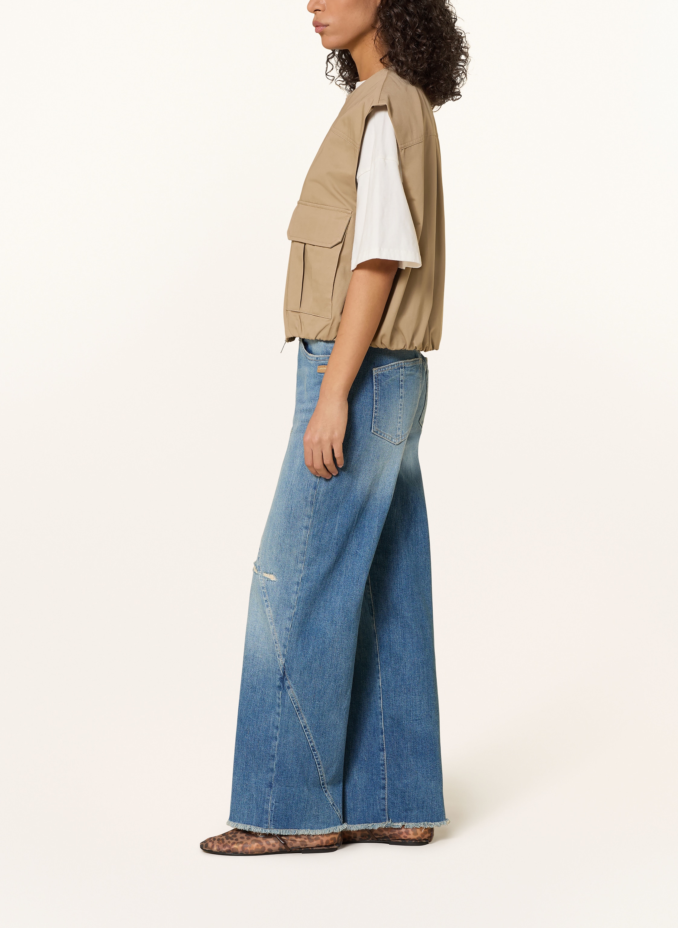 Thumbnail - Gang Wide Leg Jeans 94carolina blau