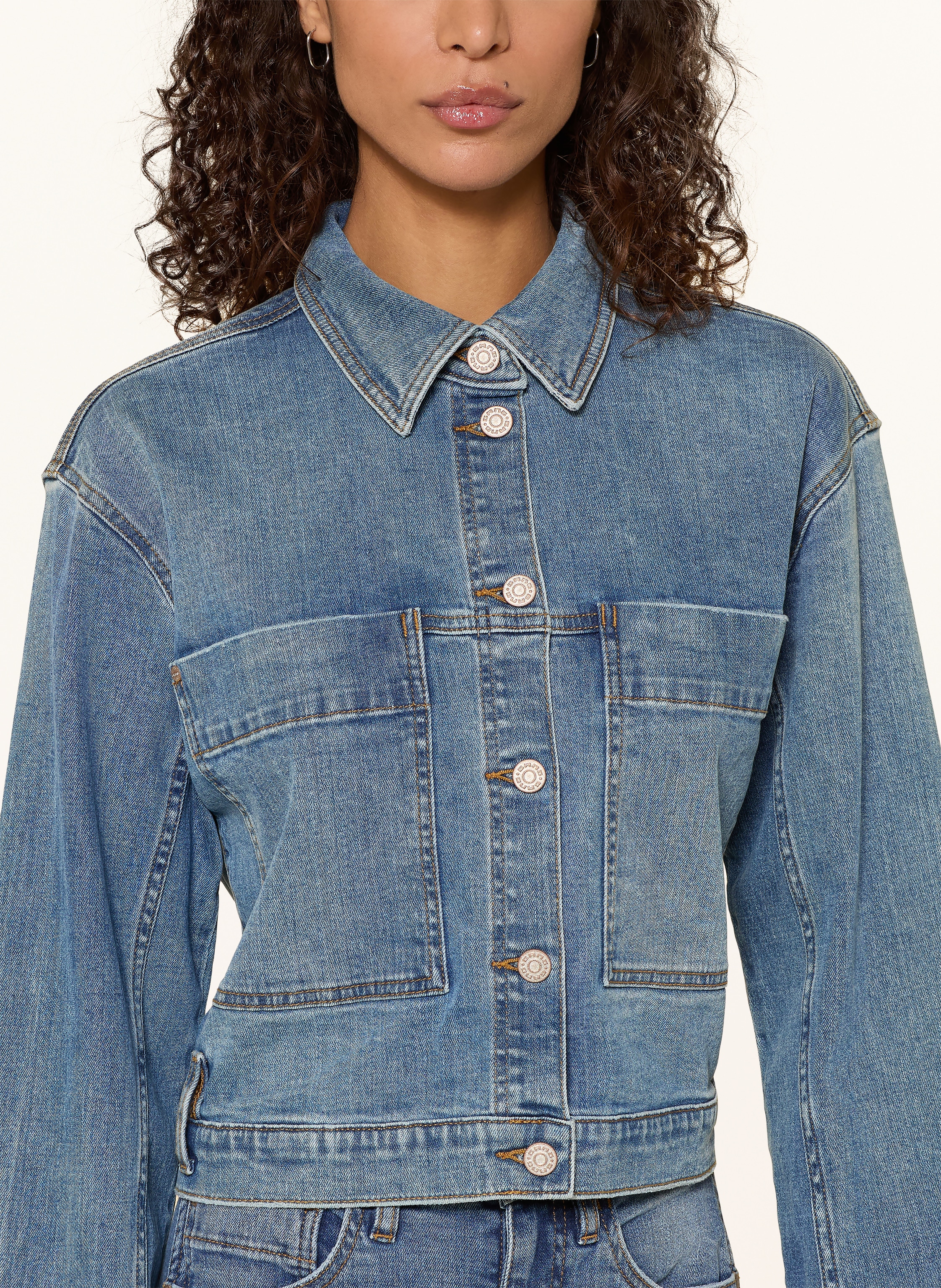 Thumbnail - Gang Jeansjacke 94tina blau